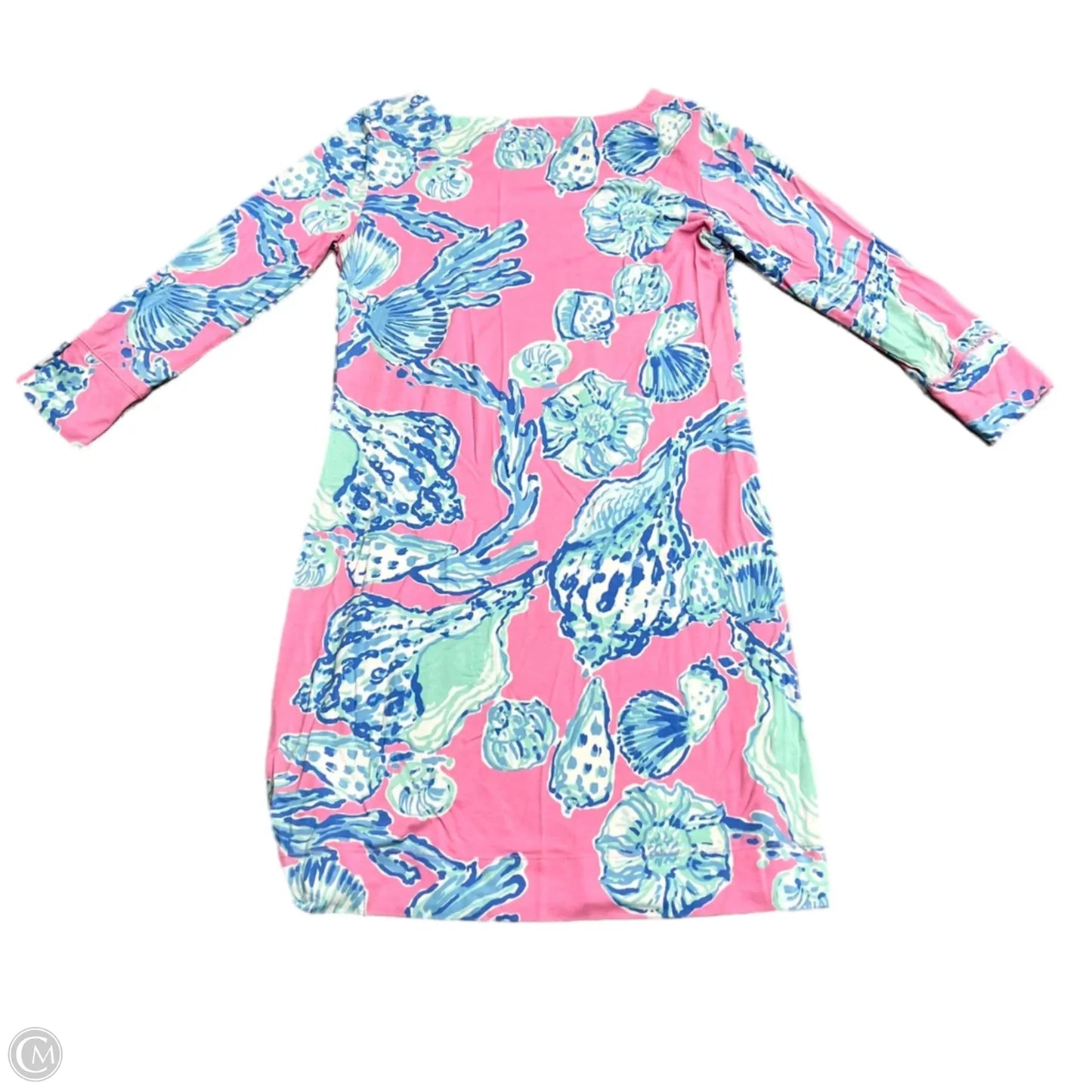 Dress Designer By Lilly Pulitzer In Blue & Pink, Size: S