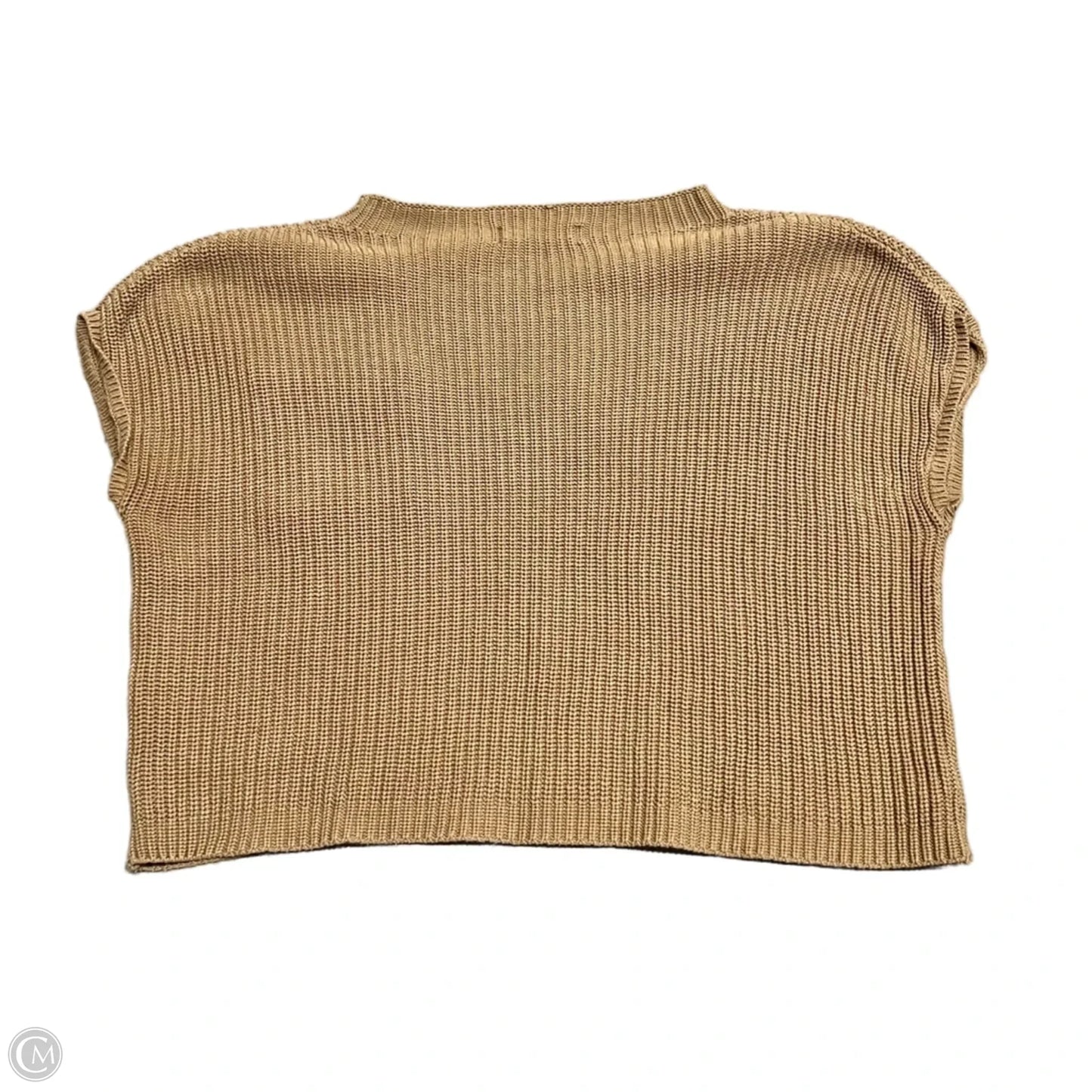 Vest Sweater By Lillusory In Tan, Size: M