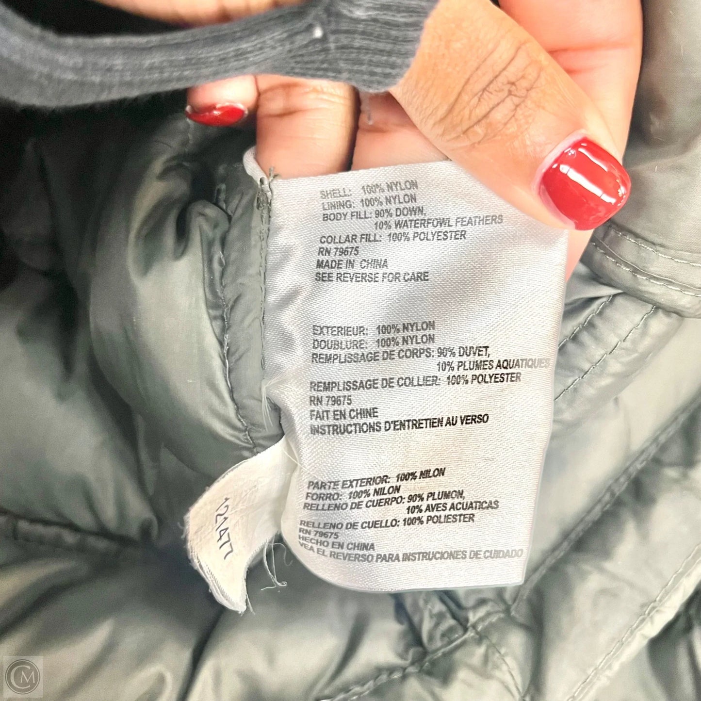 Coat Puffer & Quilted By Michael By Michael Kors In Green, Size: Xl