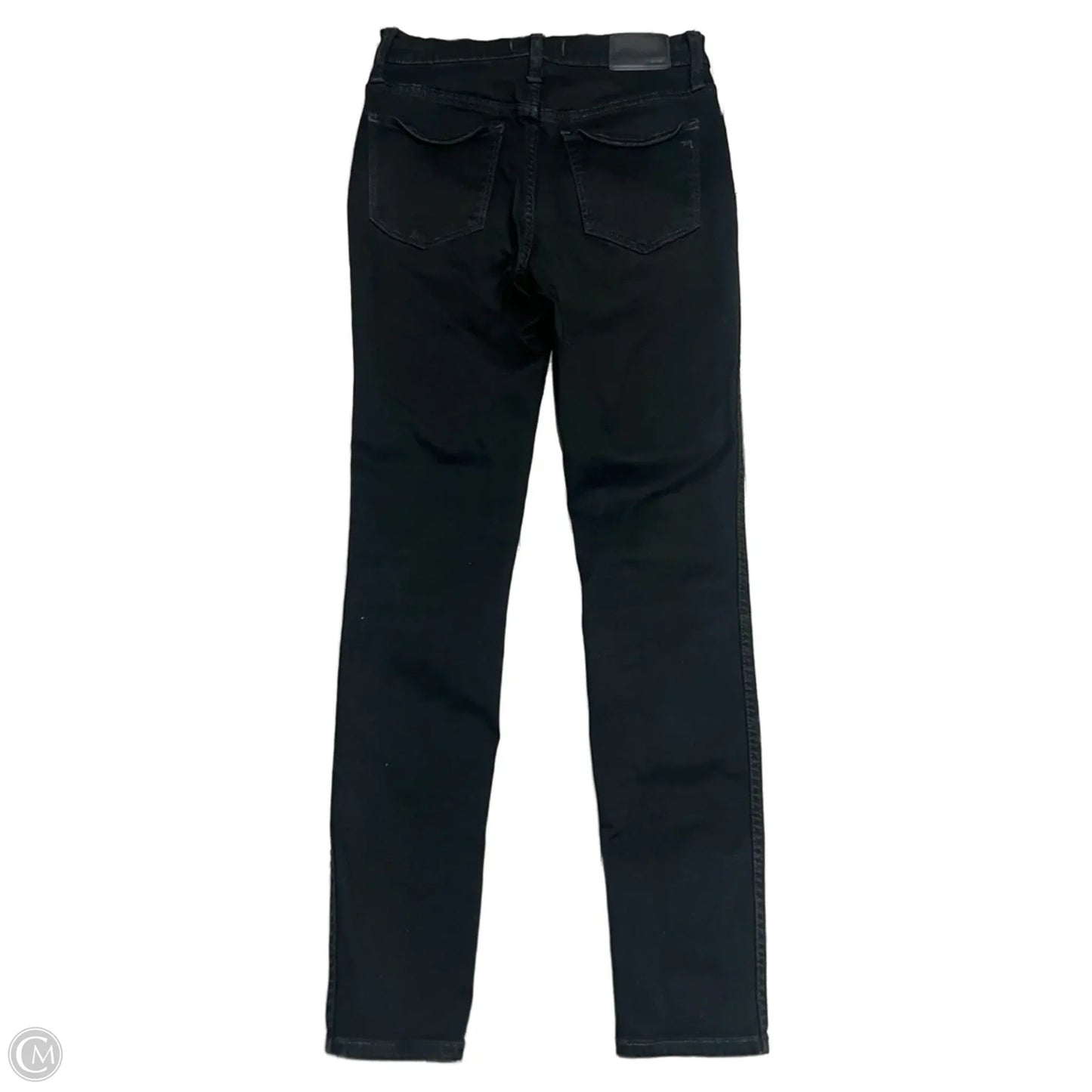 Jeans Skinny By Madewell In Black Denim, Size: 2