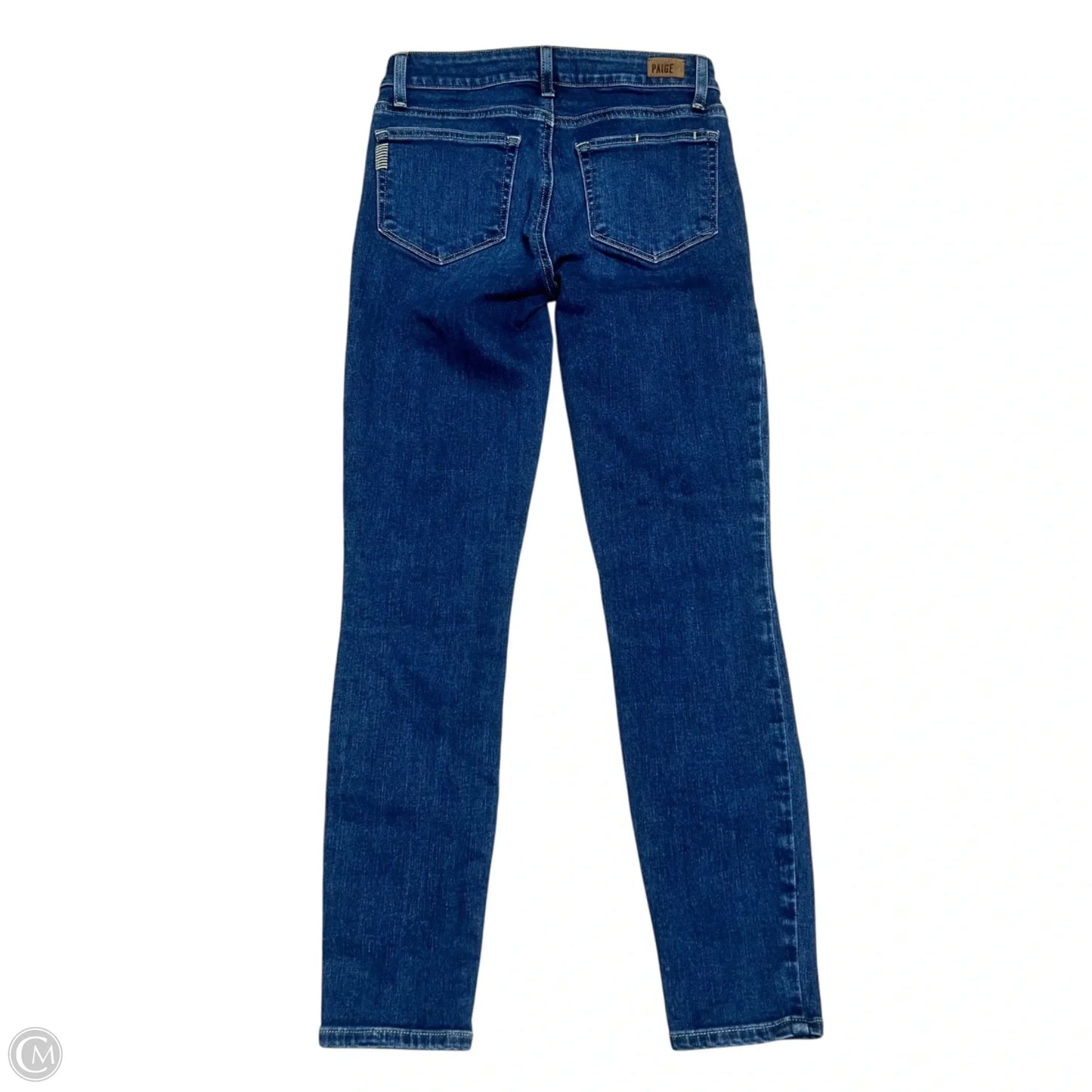 Jeans Skinny By Paige In Blue Denim, Size: 2