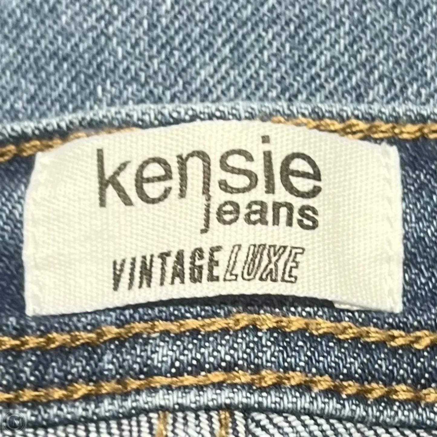 Jeans Flared By Kensie In Blue Denim, Size: 12