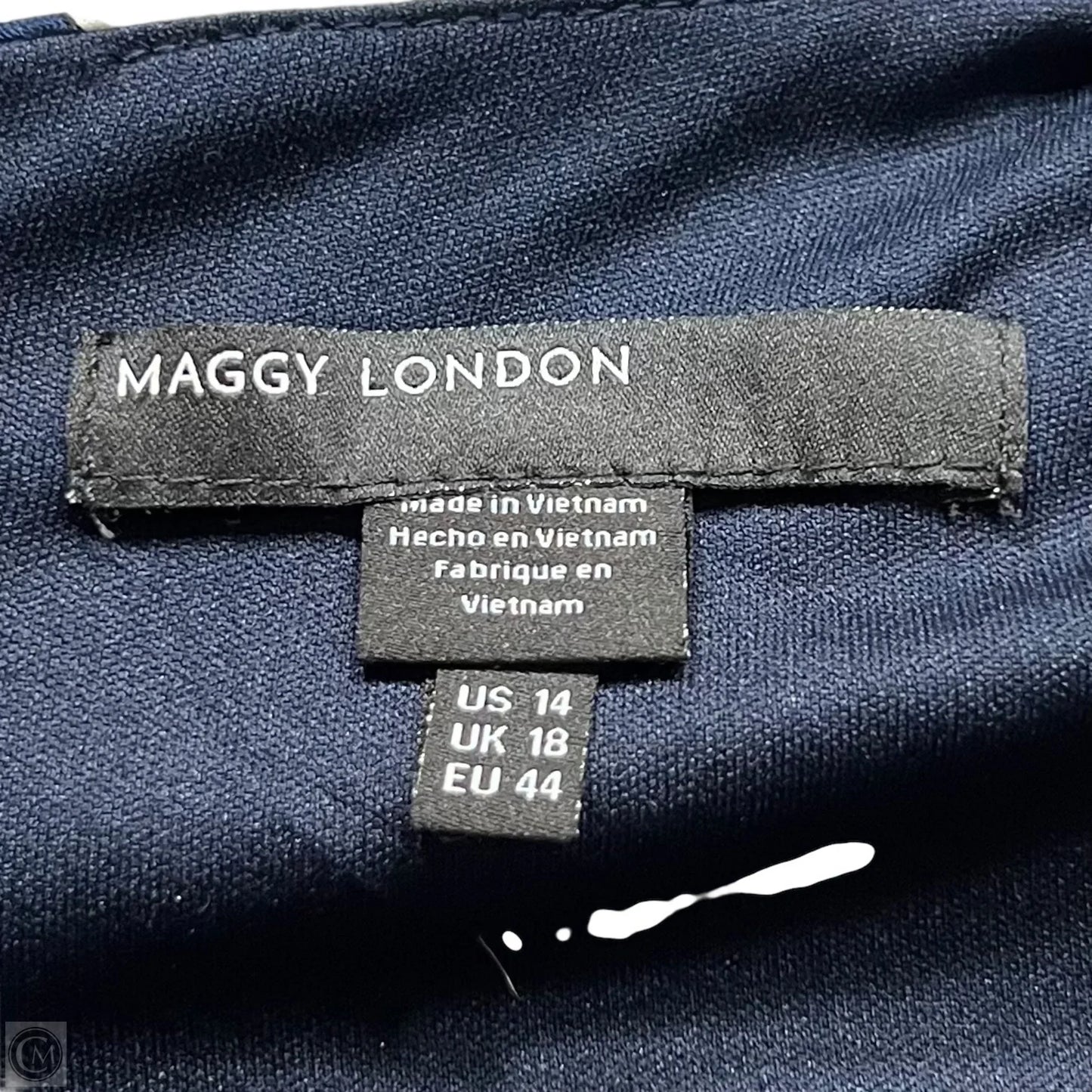 Dress Casual Maxi By Maggy London In Floral Print, Size: 14