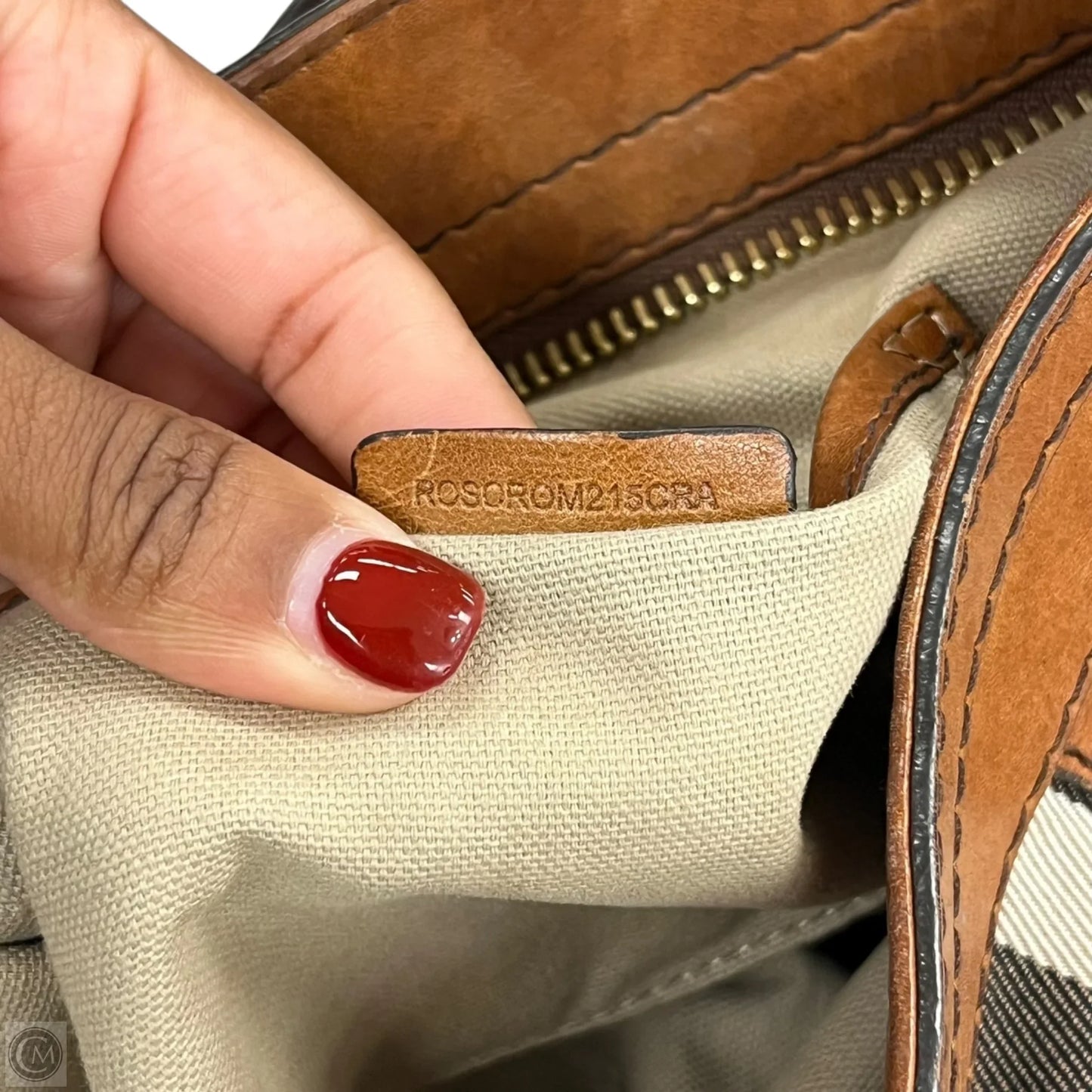 Handbag Luxury Designer By Burberry, Size: Medium
