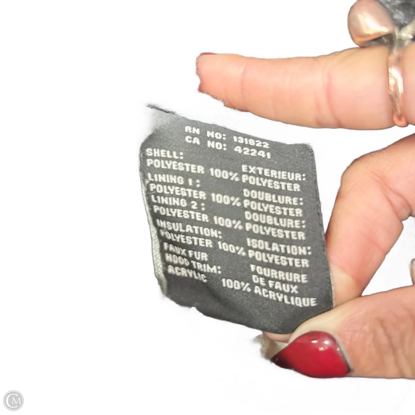 Coat Puffer & Quilted By Aqua In Black, Size: Xs