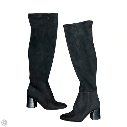 Boots Knee Heels By Vince Camuto In Black, Size: 7