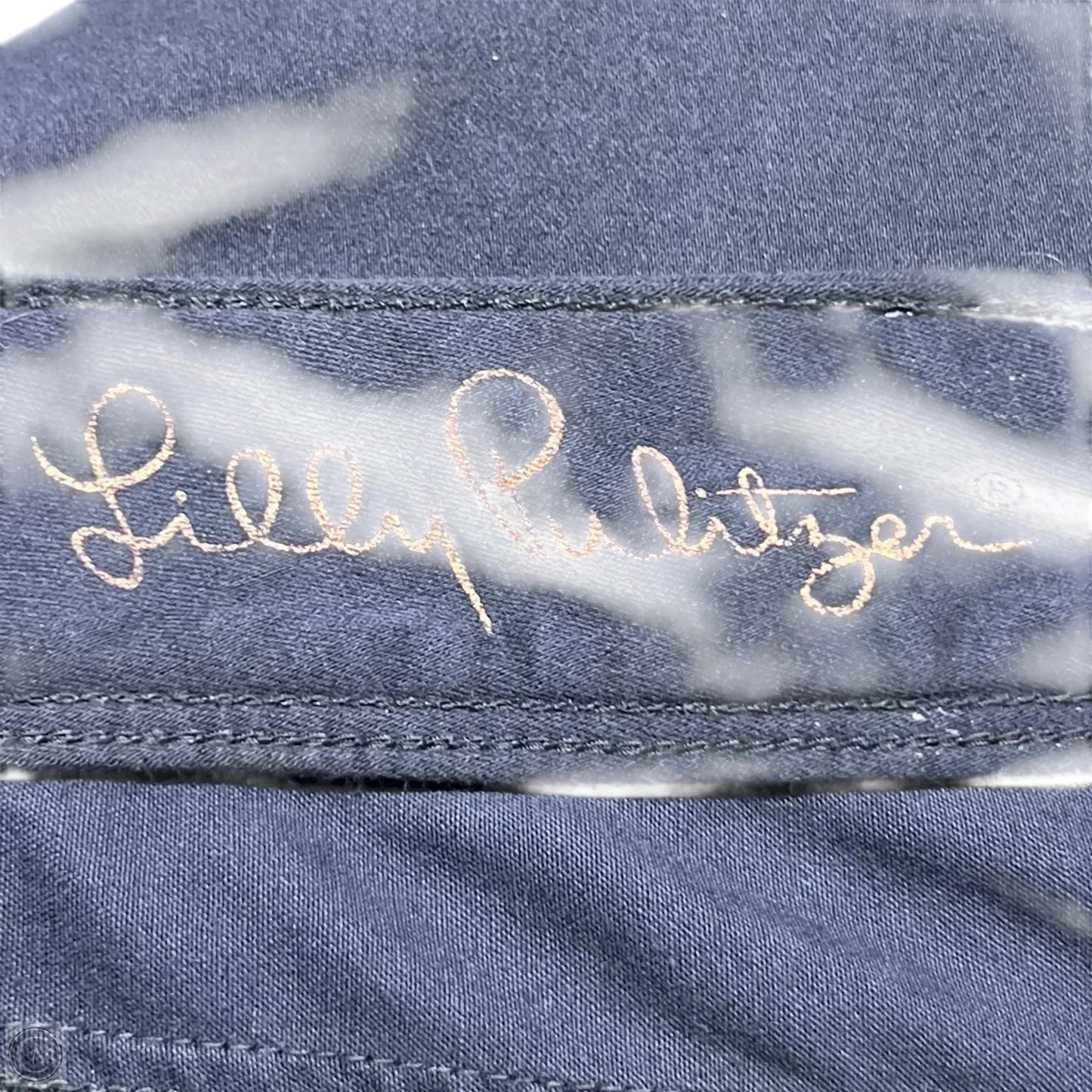 Pants Designer By Lilly Pulitzer In Navy, Size: 0p