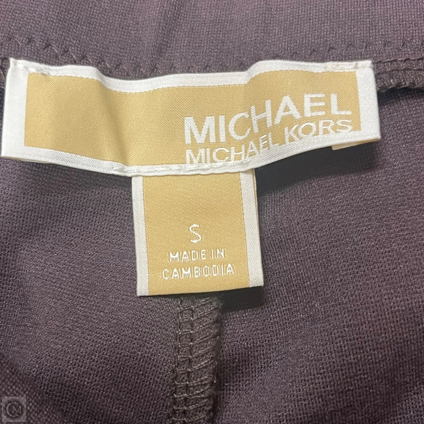 Pants Dress By Michael By Michael Kors In Brown & Gold, Size: S