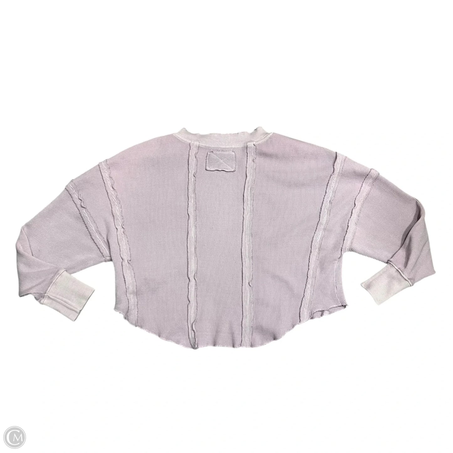 Top Long Sleeve By We The Free In Purple, Size: Xs