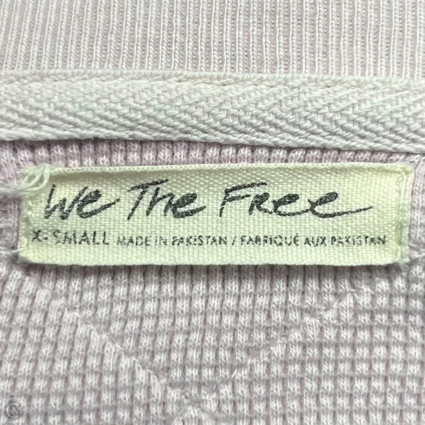 Top Long Sleeve By We The Free In Purple, Size: Xs