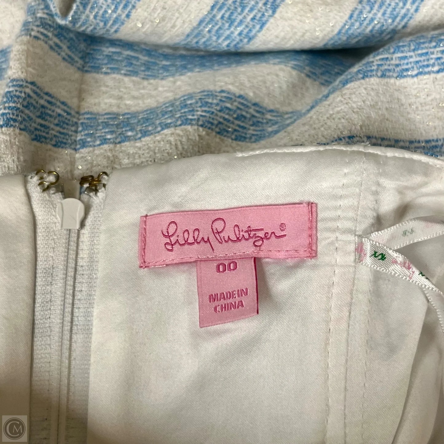 Dress Designer By Lilly Pulitzer In Striped Pattern, Size: 0p