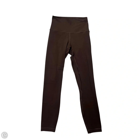 Athletic Leggings By Lululemon In Brown, Size: 2