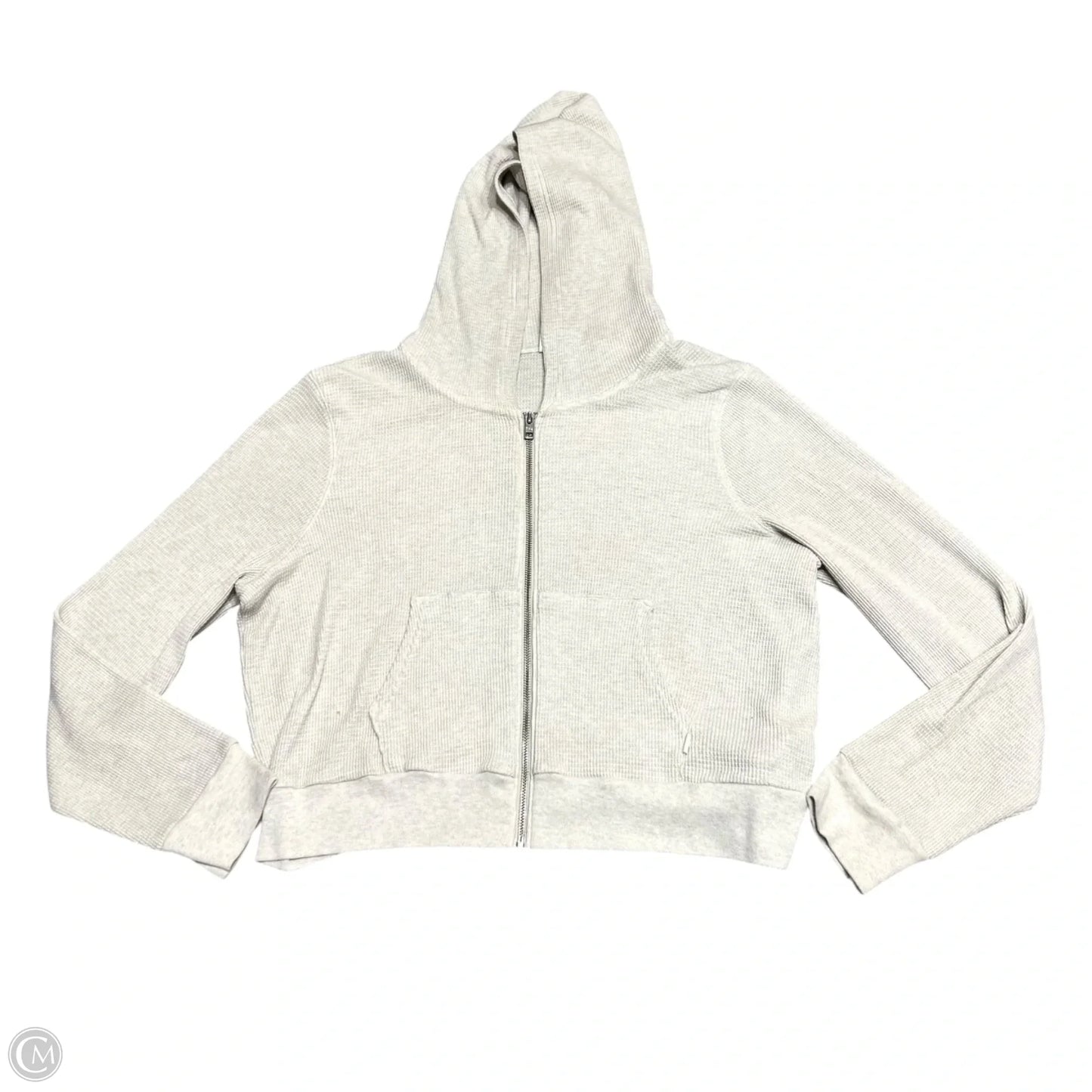 Sweatshirt Hoodie By Aritzia In Cream, Size: 2x
