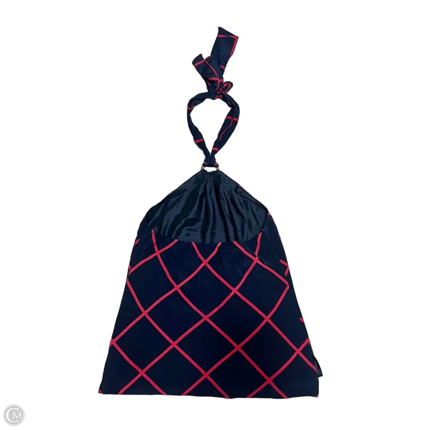 Top Sleeveless By Lauren By Ralph Lauren In Blue & Red, Size: 4