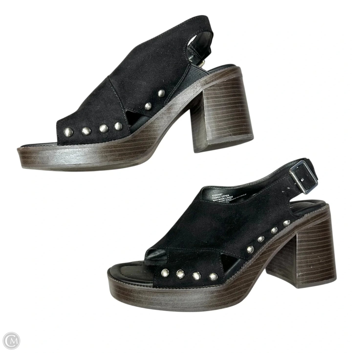 Shoes Heels Block By Torrid In Black & Brown, Size: 9