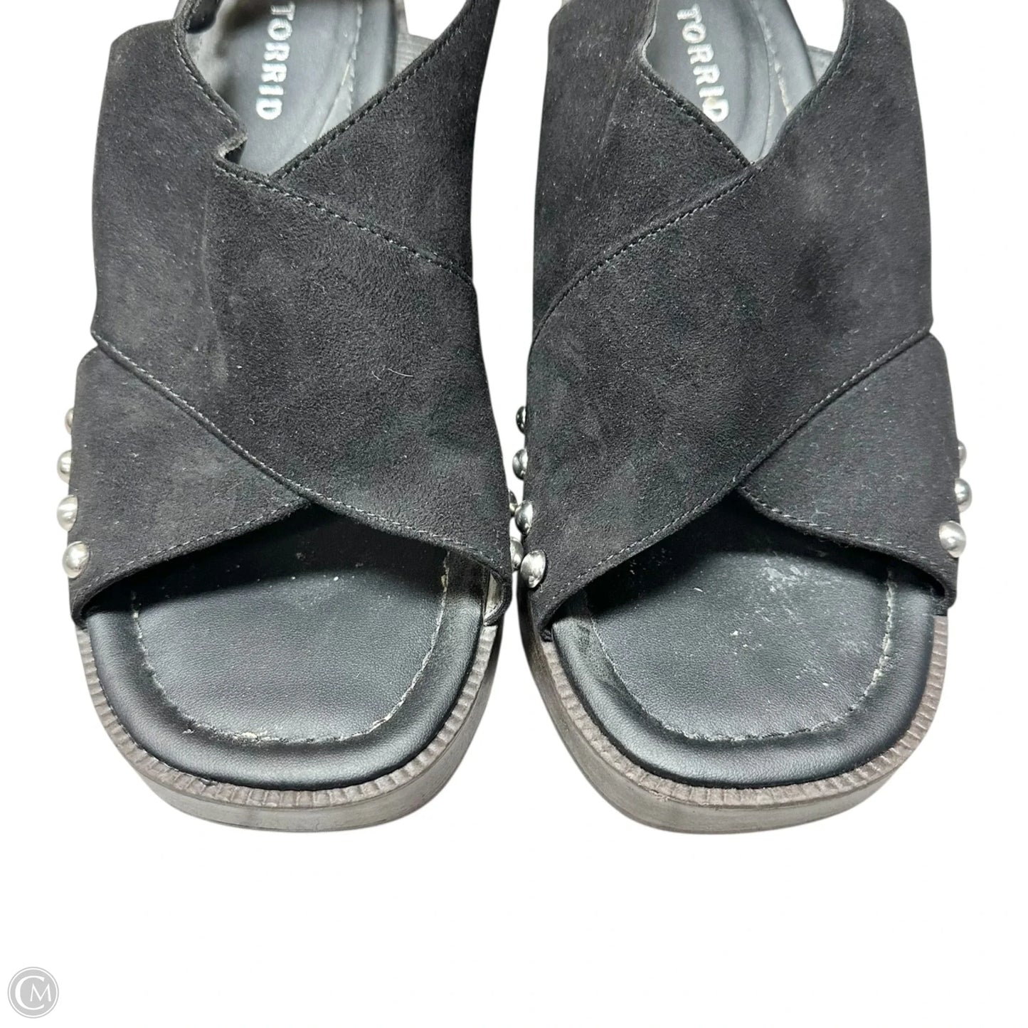 Shoes Heels Block By Torrid In Black & Brown, Size: 9
