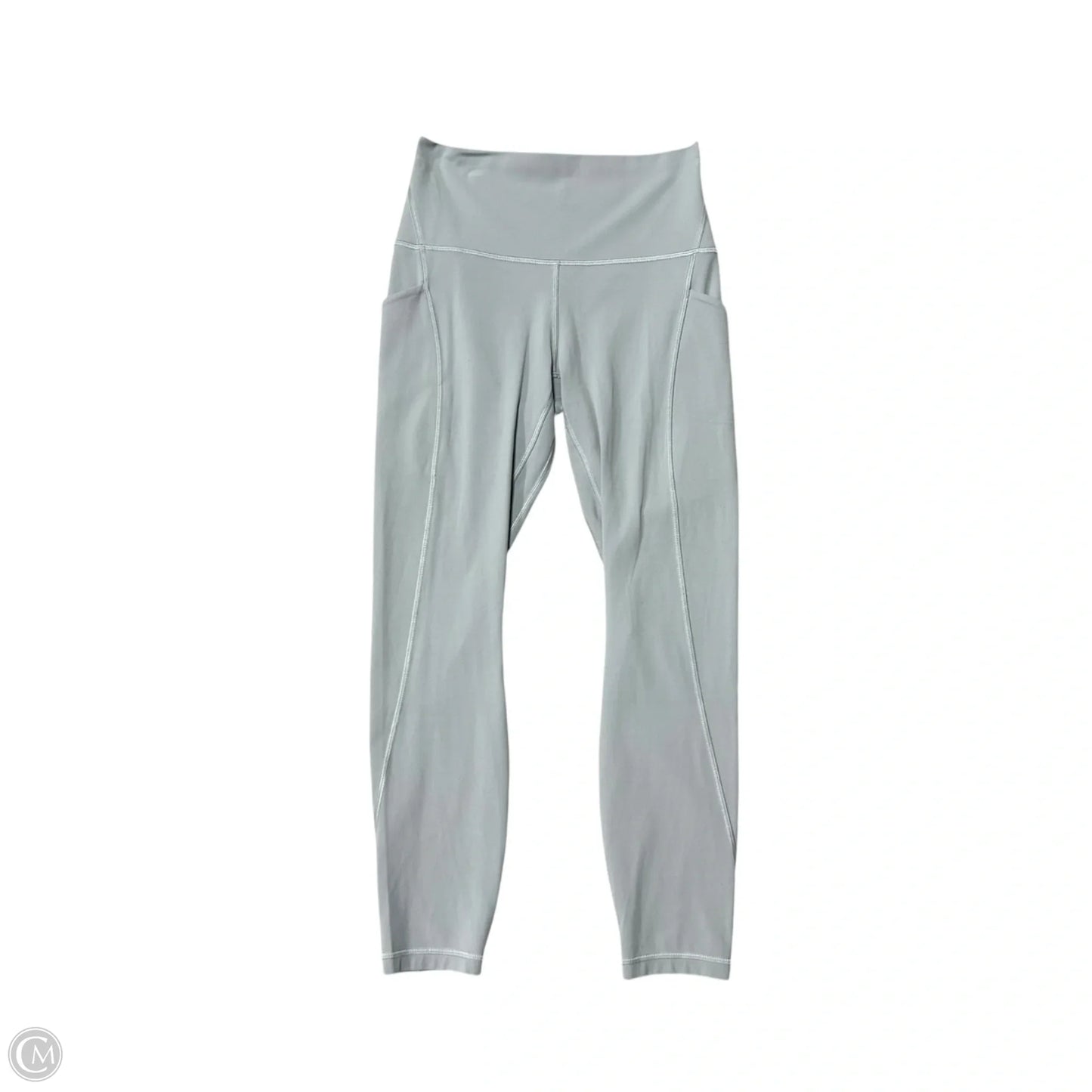 Athletic Leggings By Lululemon In Grey, Size: 6