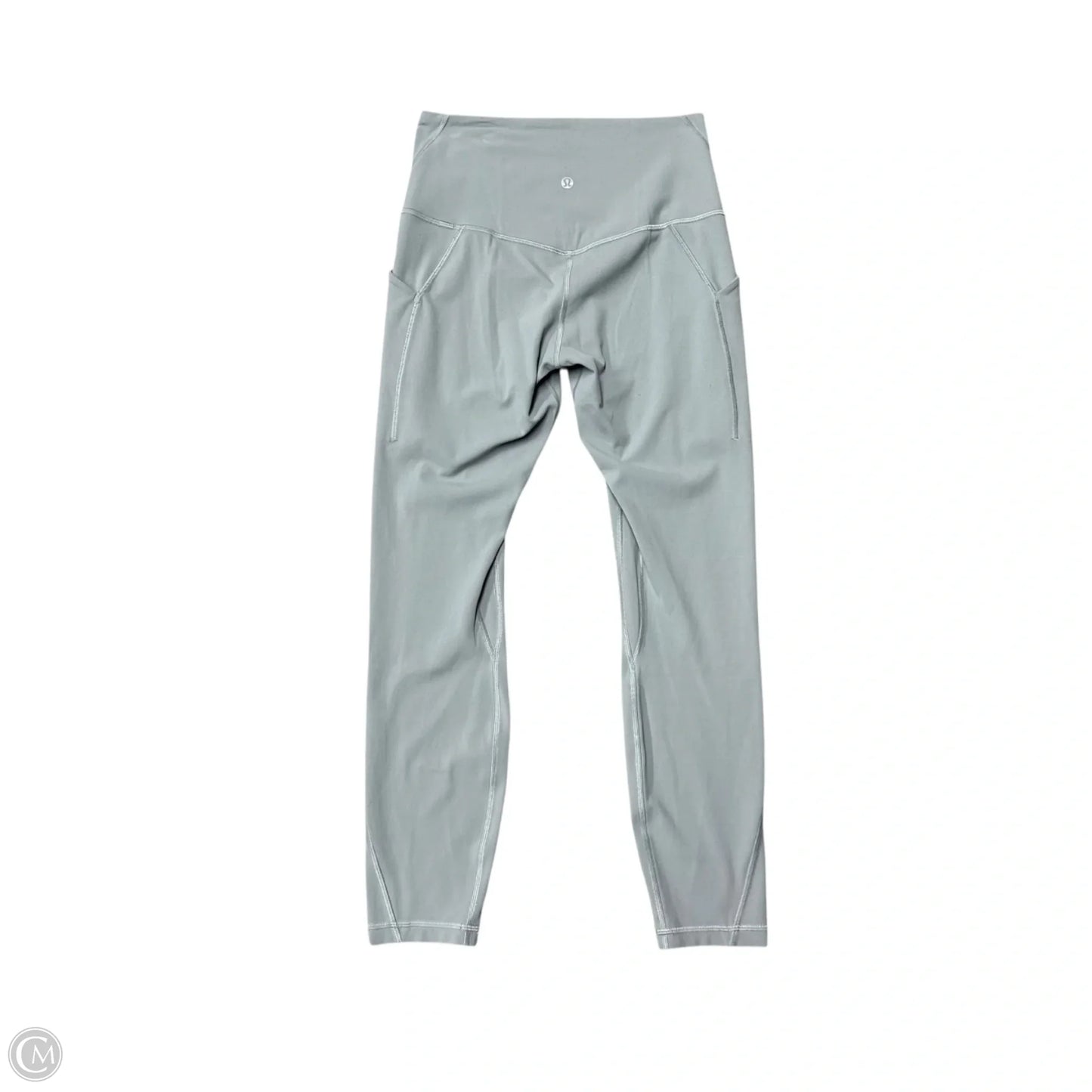 Athletic Leggings By Lululemon In Grey, Size: 6