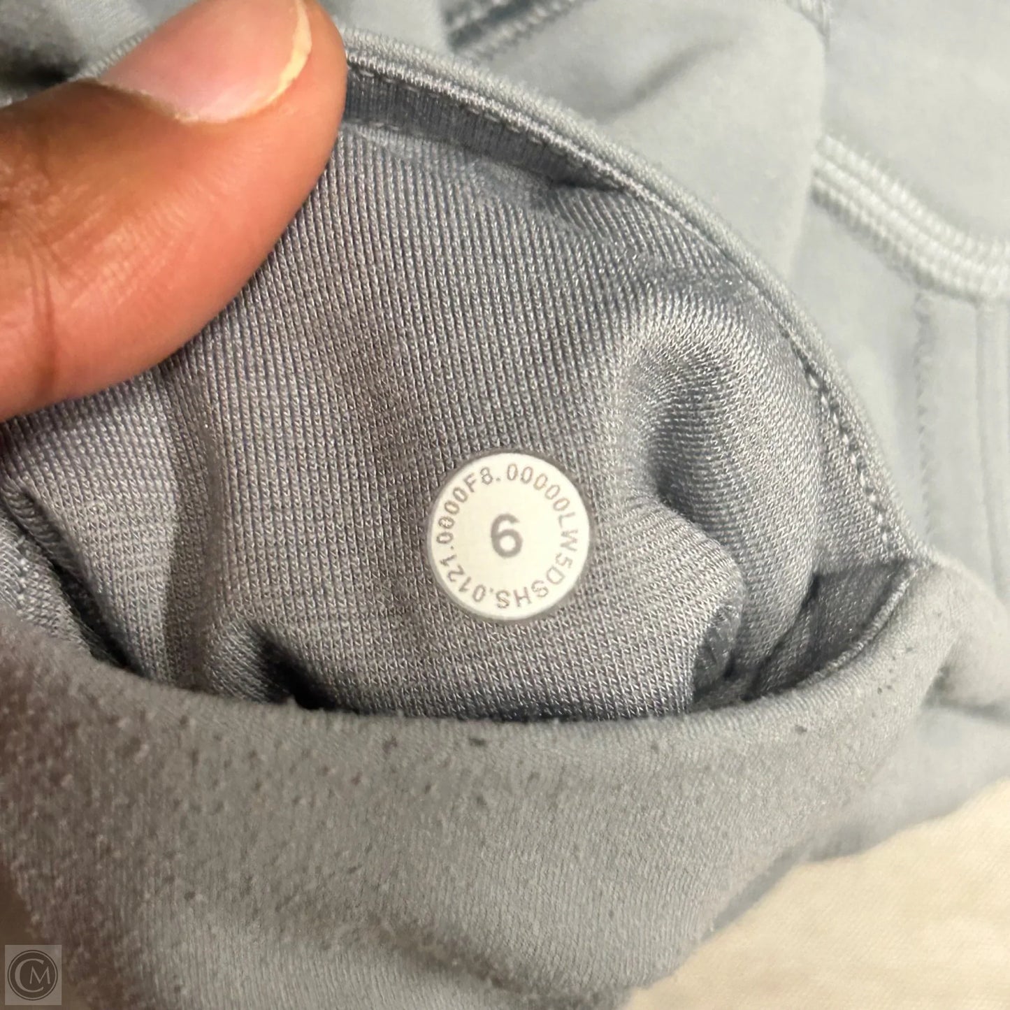 Athletic Leggings By Lululemon In Grey, Size: 6