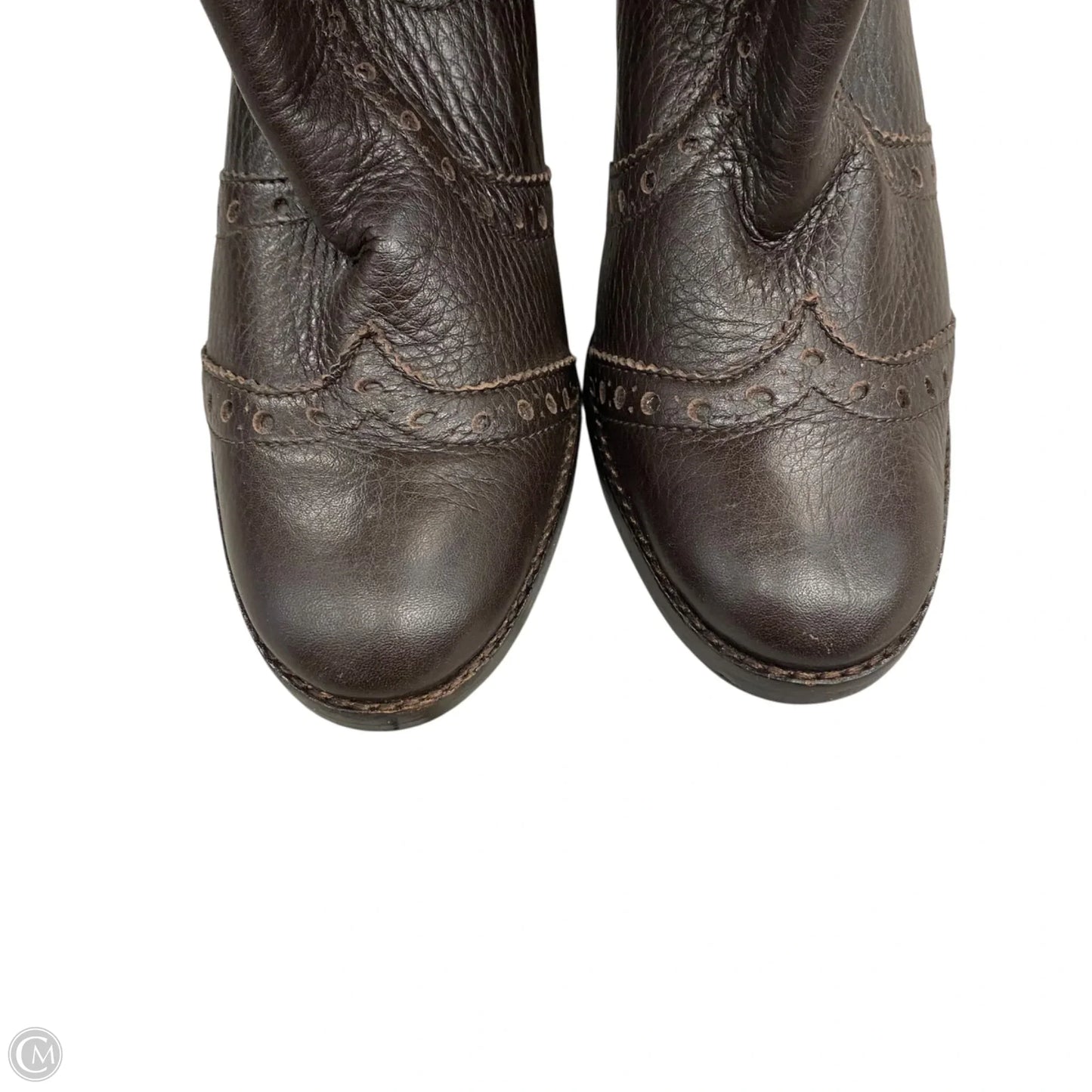 Boots Mid-calf Heels By Michael By Michael Kors In Brown, Size: 9