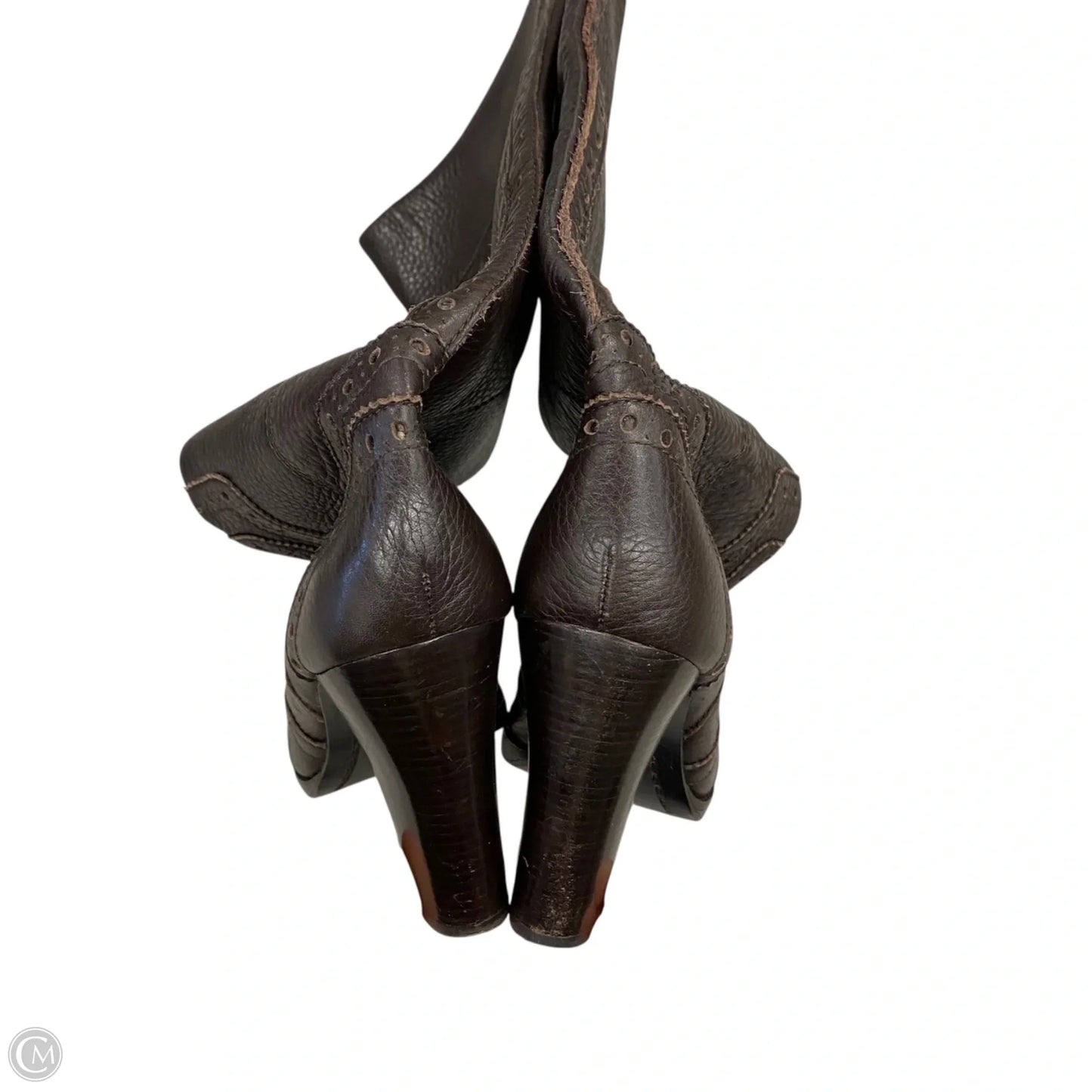 Boots Mid-calf Heels By Michael By Michael Kors In Brown, Size: 9