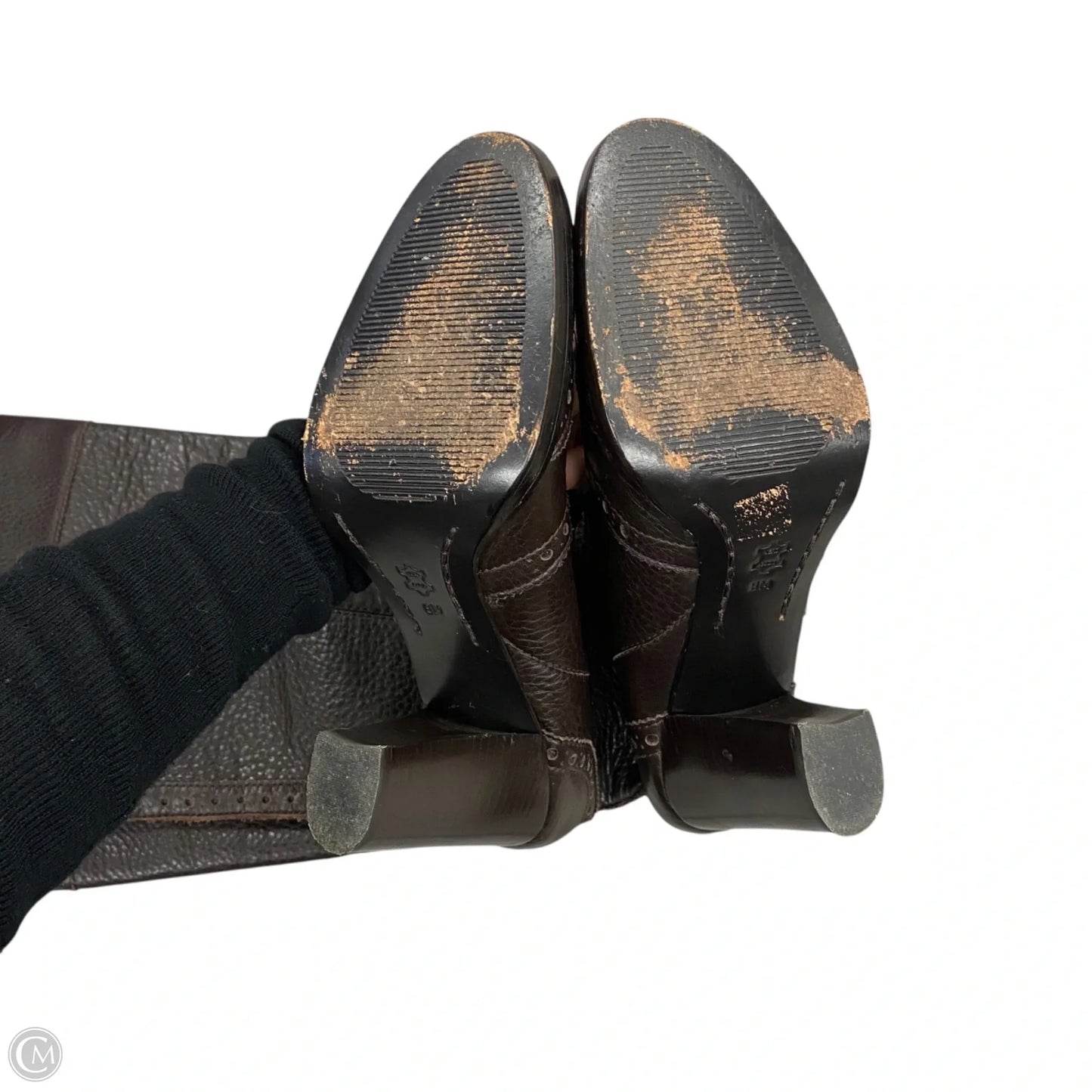 Boots Mid-calf Heels By Michael By Michael Kors In Brown, Size: 9