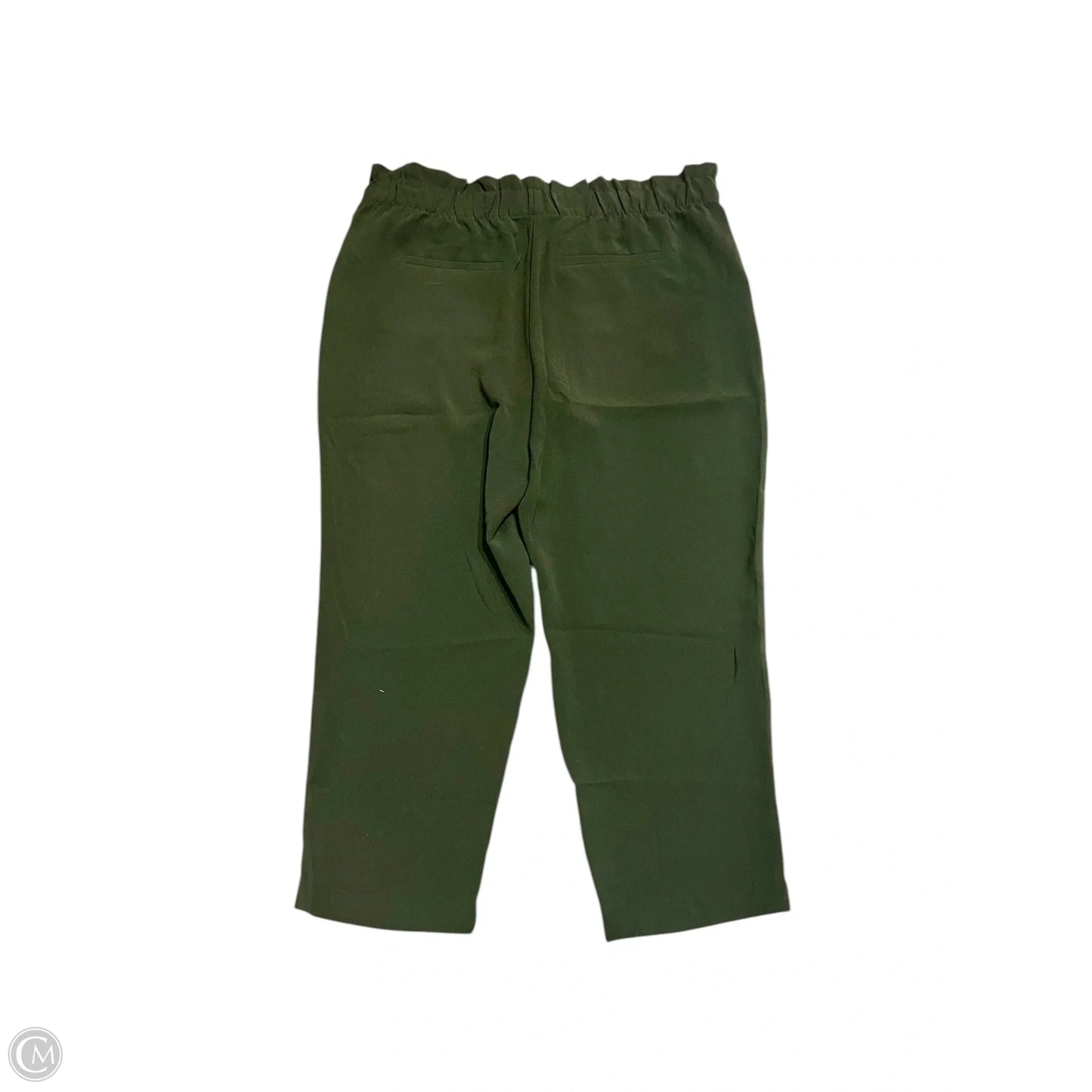 Pants Linen By Loft In Green, Size: Xl
