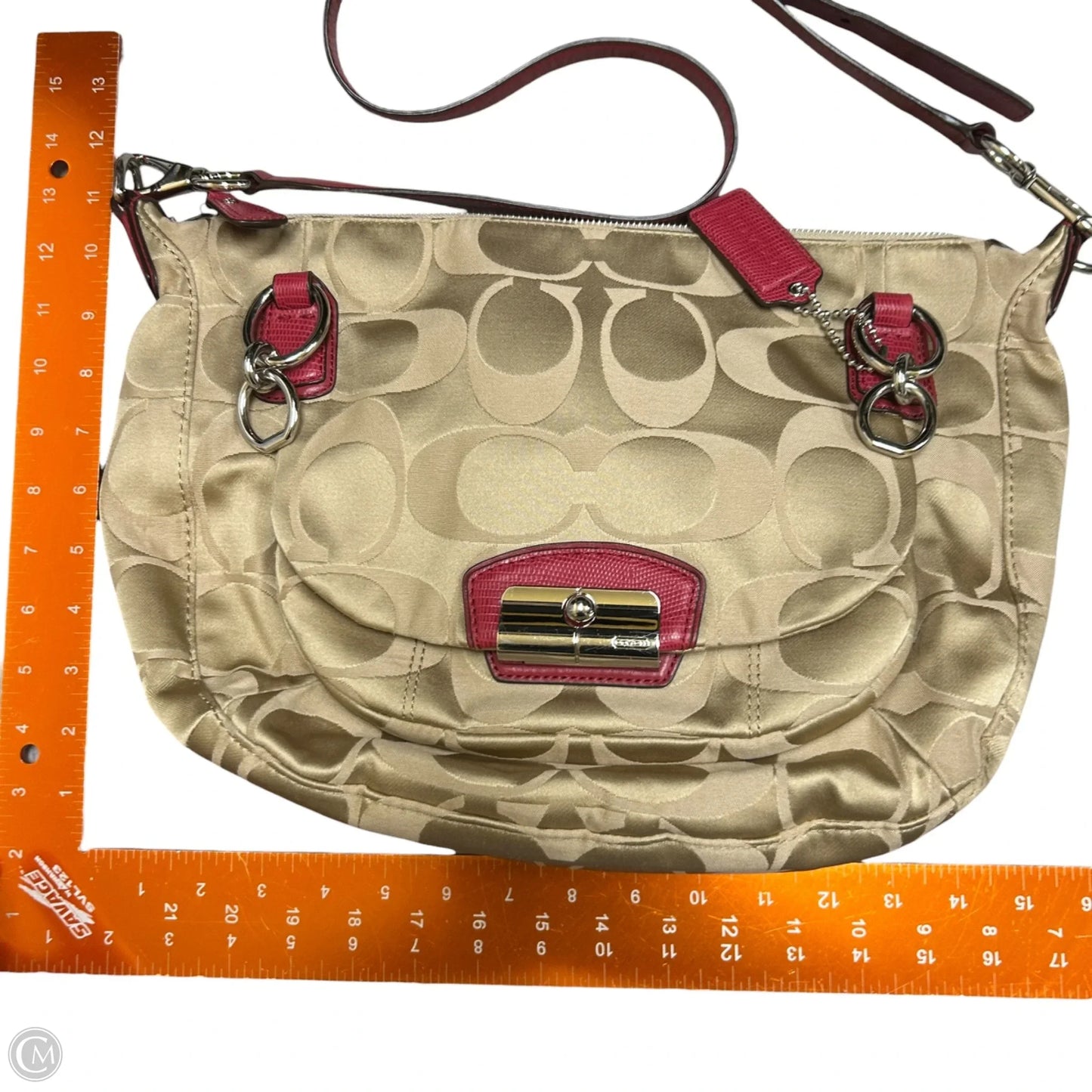 Crossbody Designer By Coach, Size: Medium