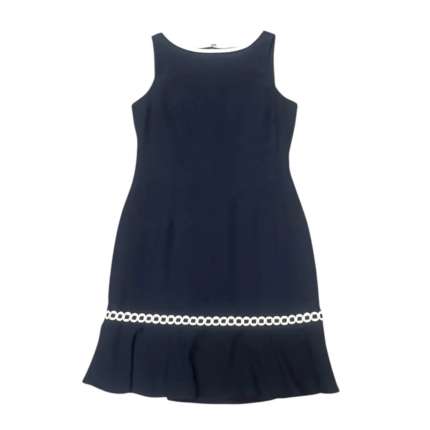 Dress Designer By Karl Lagerfeld In Navy, Size: 8
