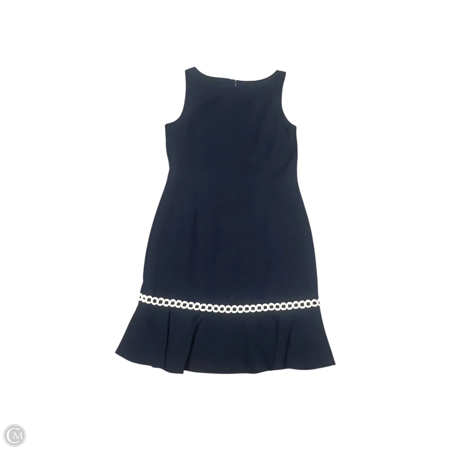 Dress Designer By Karl Lagerfeld In Navy, Size: 8