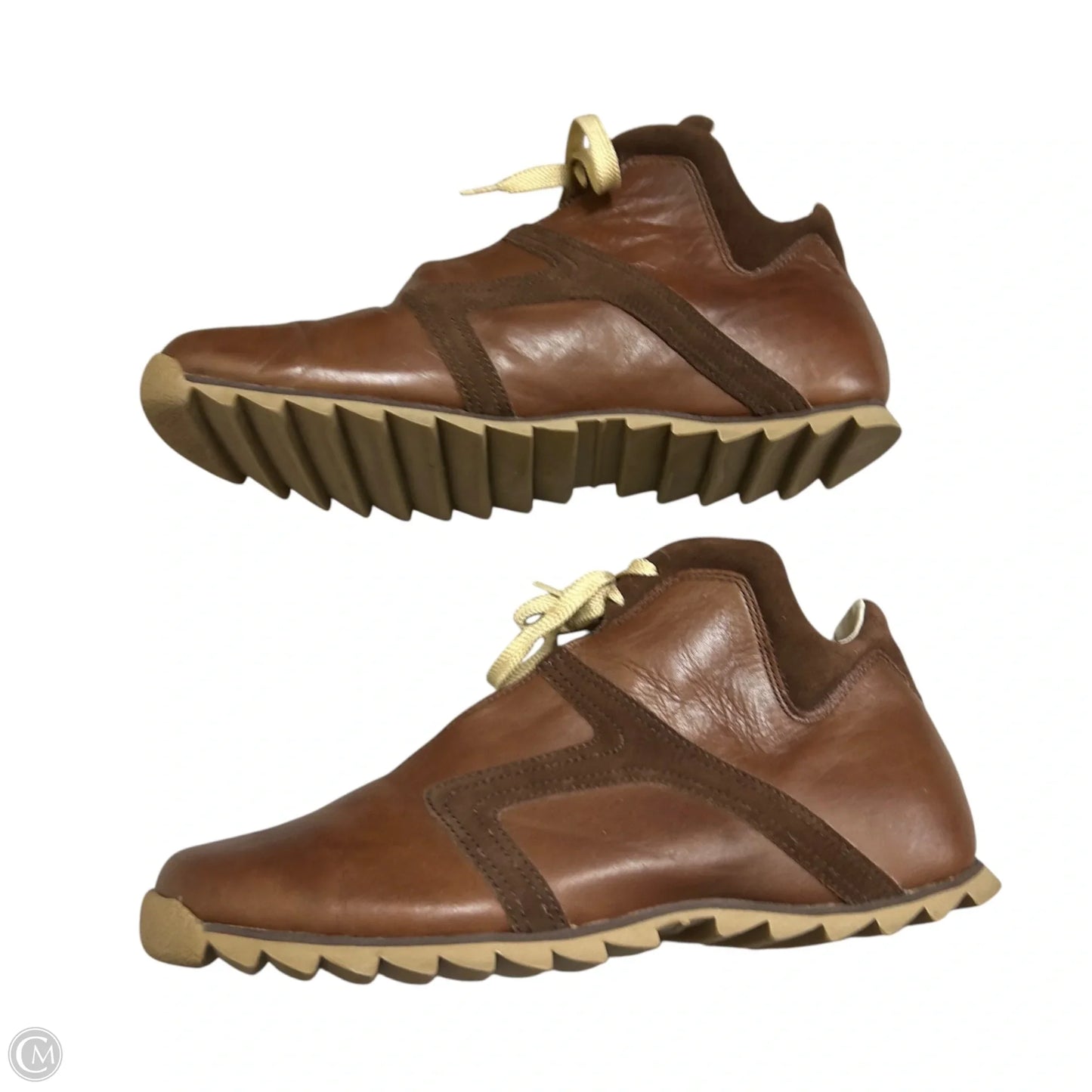 Shoes Sneakers By Steve Madden In Brown & Cream, Size: 11