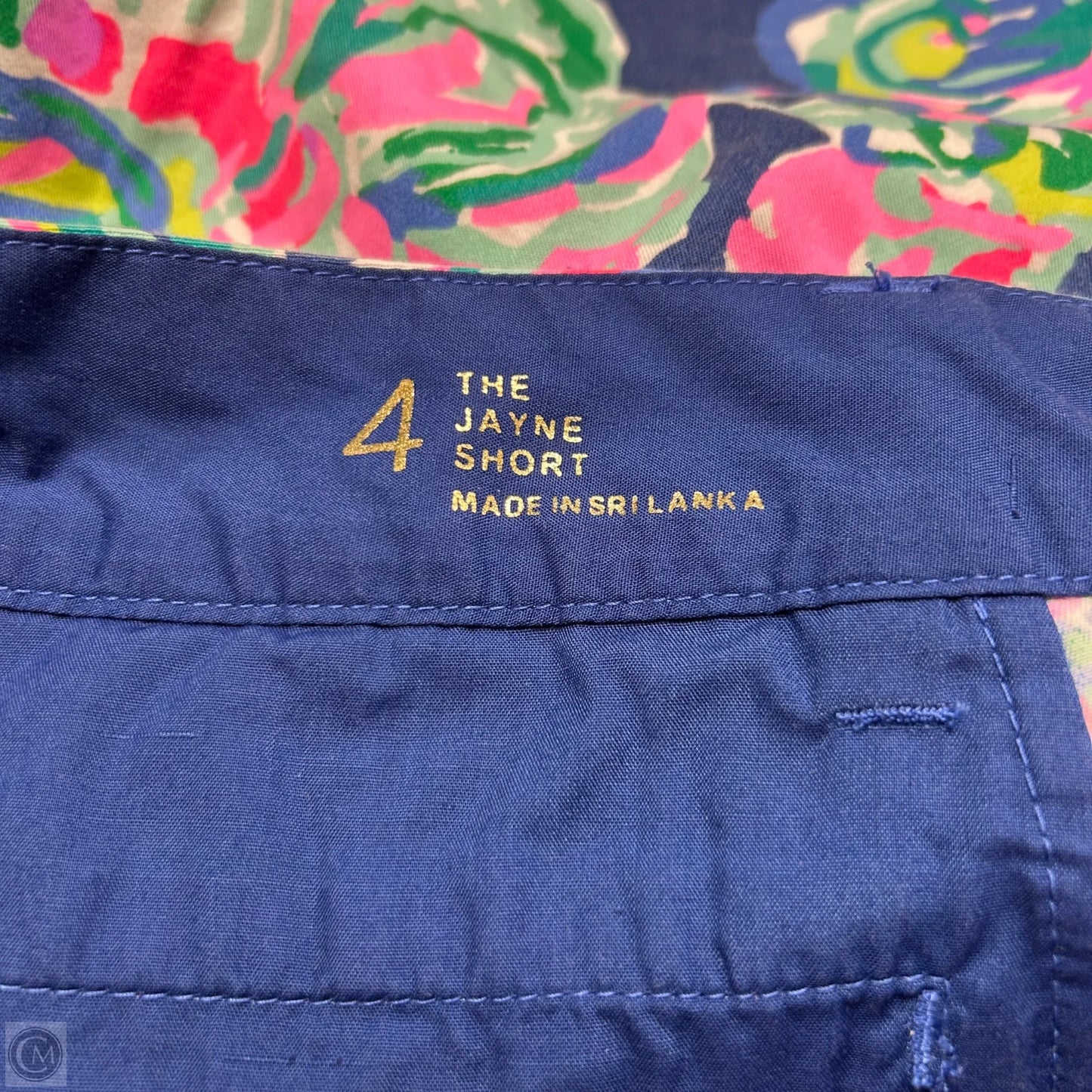 Shorts Designer By Lilly Pulitzer In Blue & Pink, Size: 4