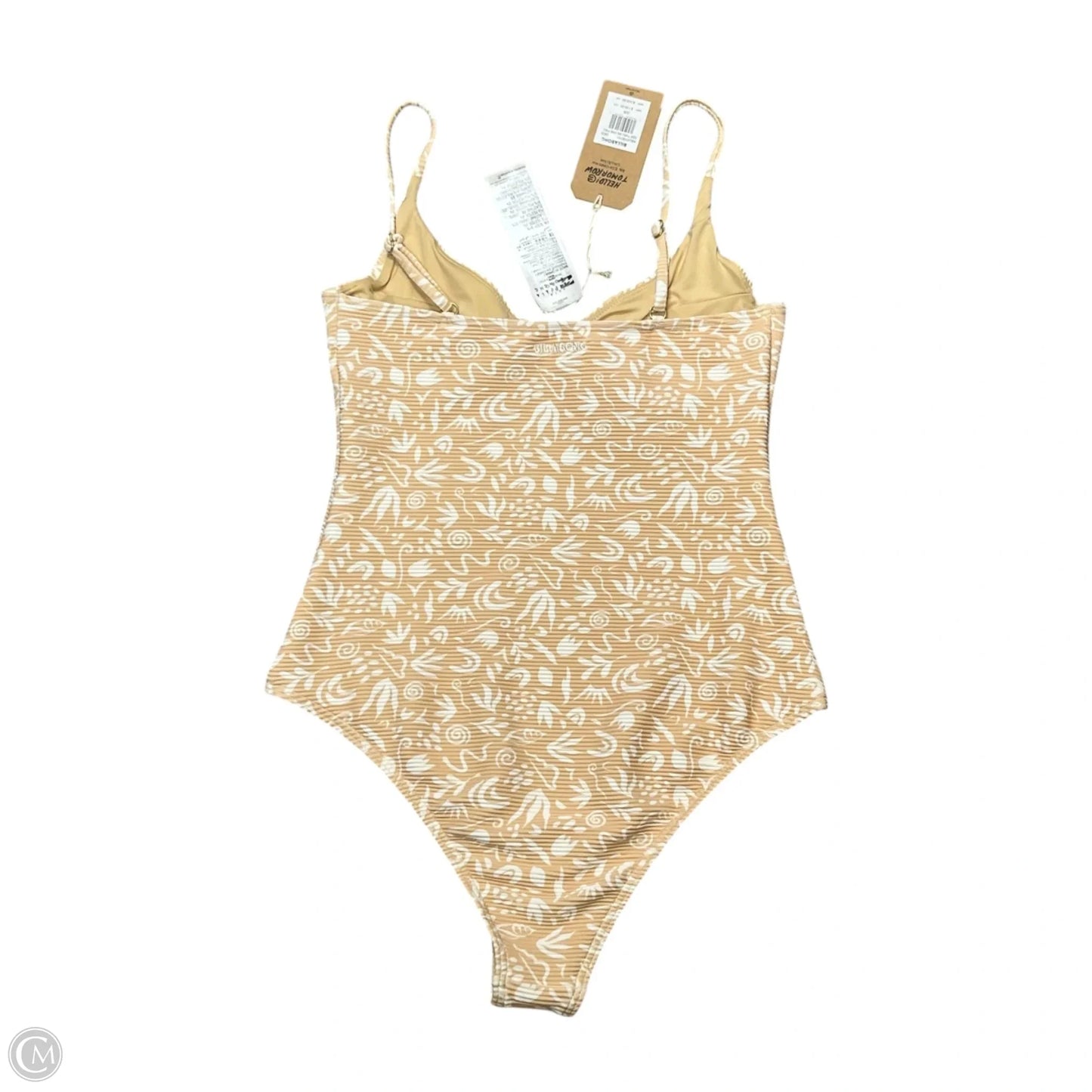 Swimsuit By Billabong In Tan & White, Size: S
