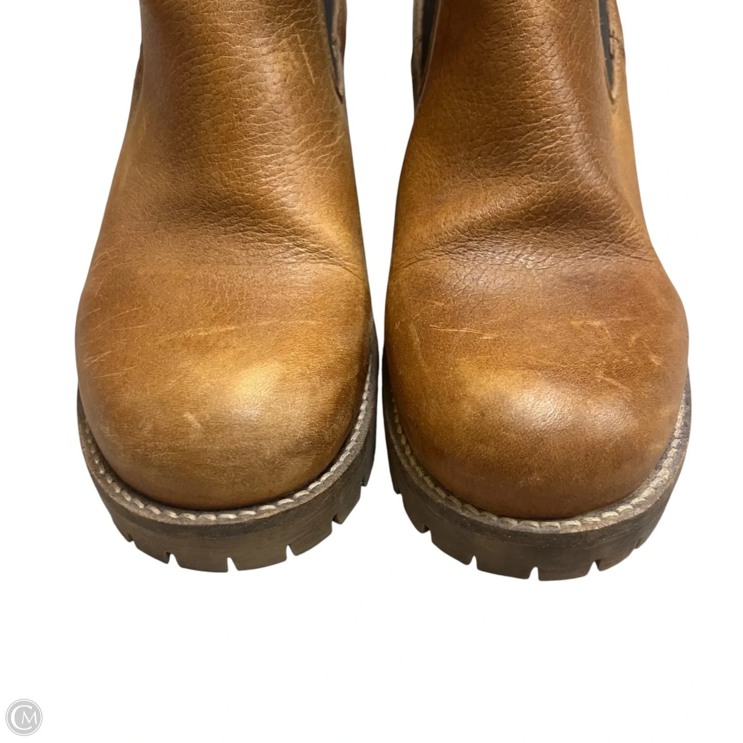 Boots Ankle Flats By Bull Boxer In Tan, Size: 7