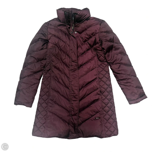 Coat Puffer & Quilted By Kenneth Cole Reaction In Purple, Size: M