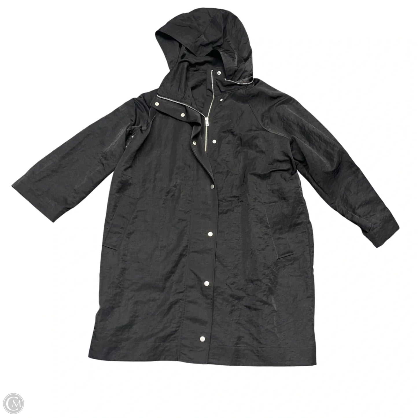 Coat Parka By Gap In Black, Size: L