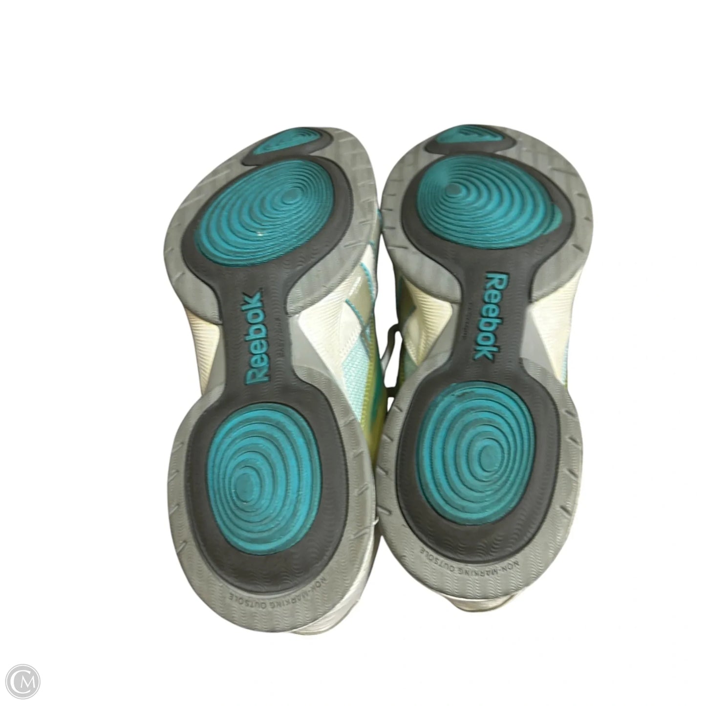 Shoes Athletic By Reebok In Blue & White, Size: 8.5