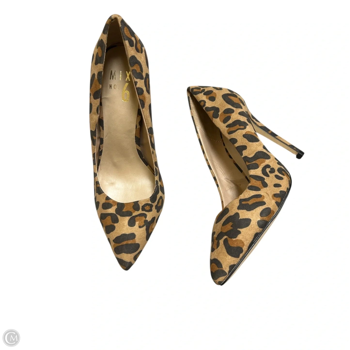 Shoes Heels Stiletto By Mix No 6 In Leopard Print, Size: 6
