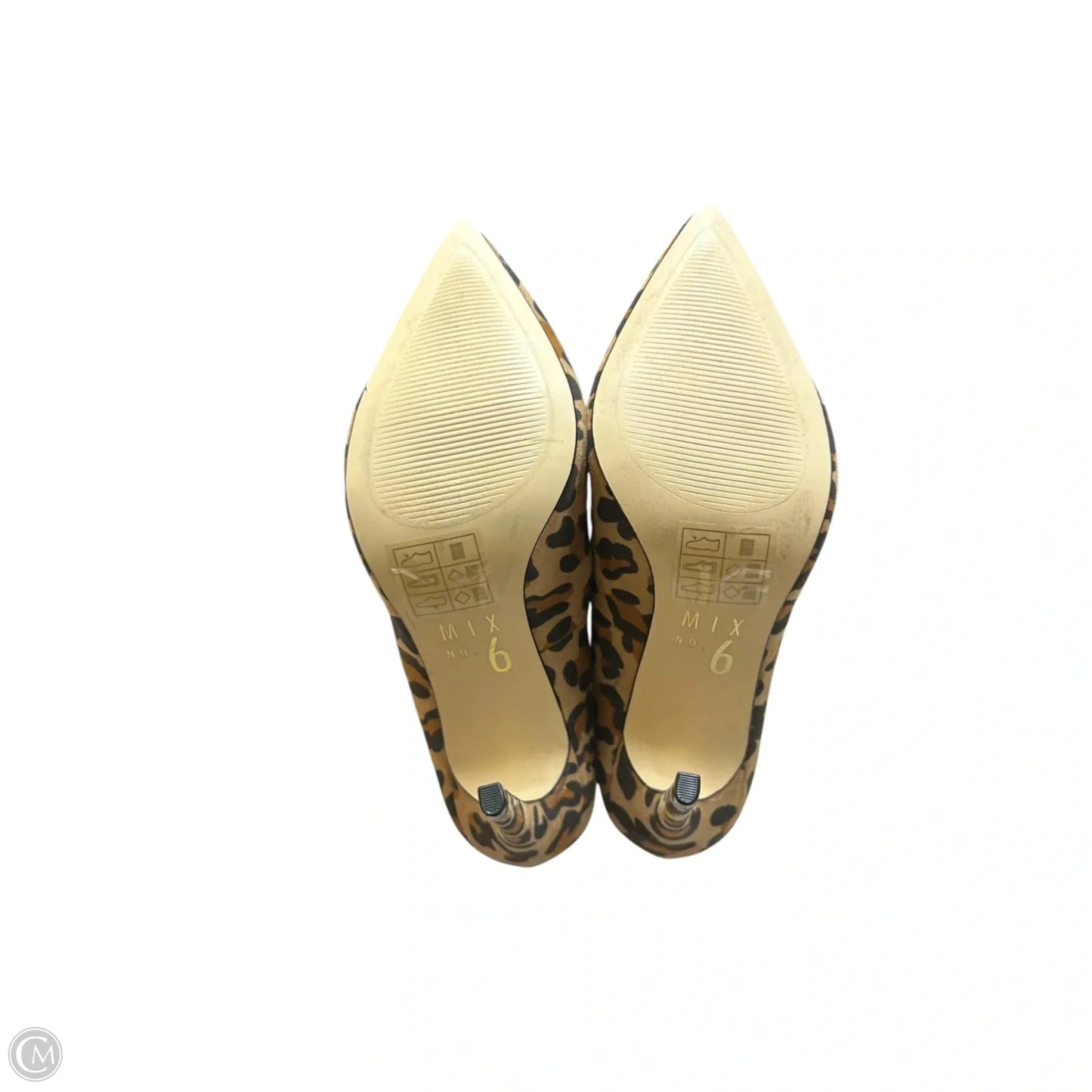 Shoes Heels Stiletto By Mix No 6 In Leopard Print, Size: 6