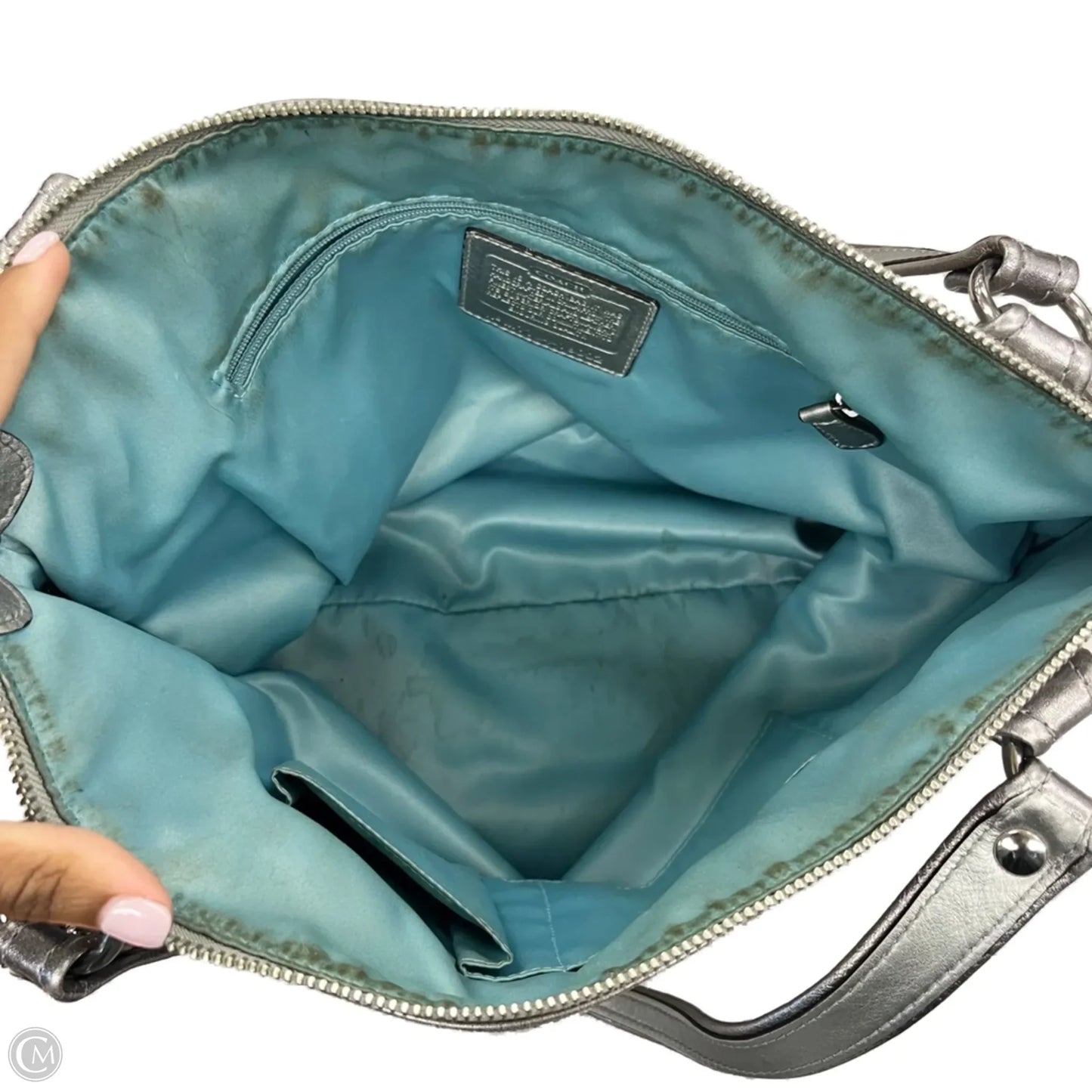 Handbag Designer By Coach, Size: Large