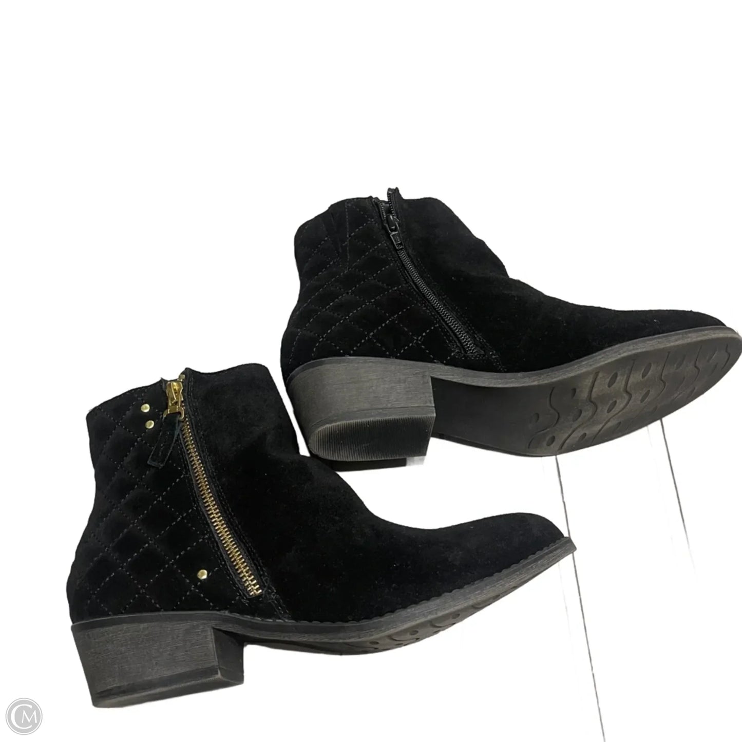 Boots Ankle Flats By White Mountain In Black, Size: 8.5