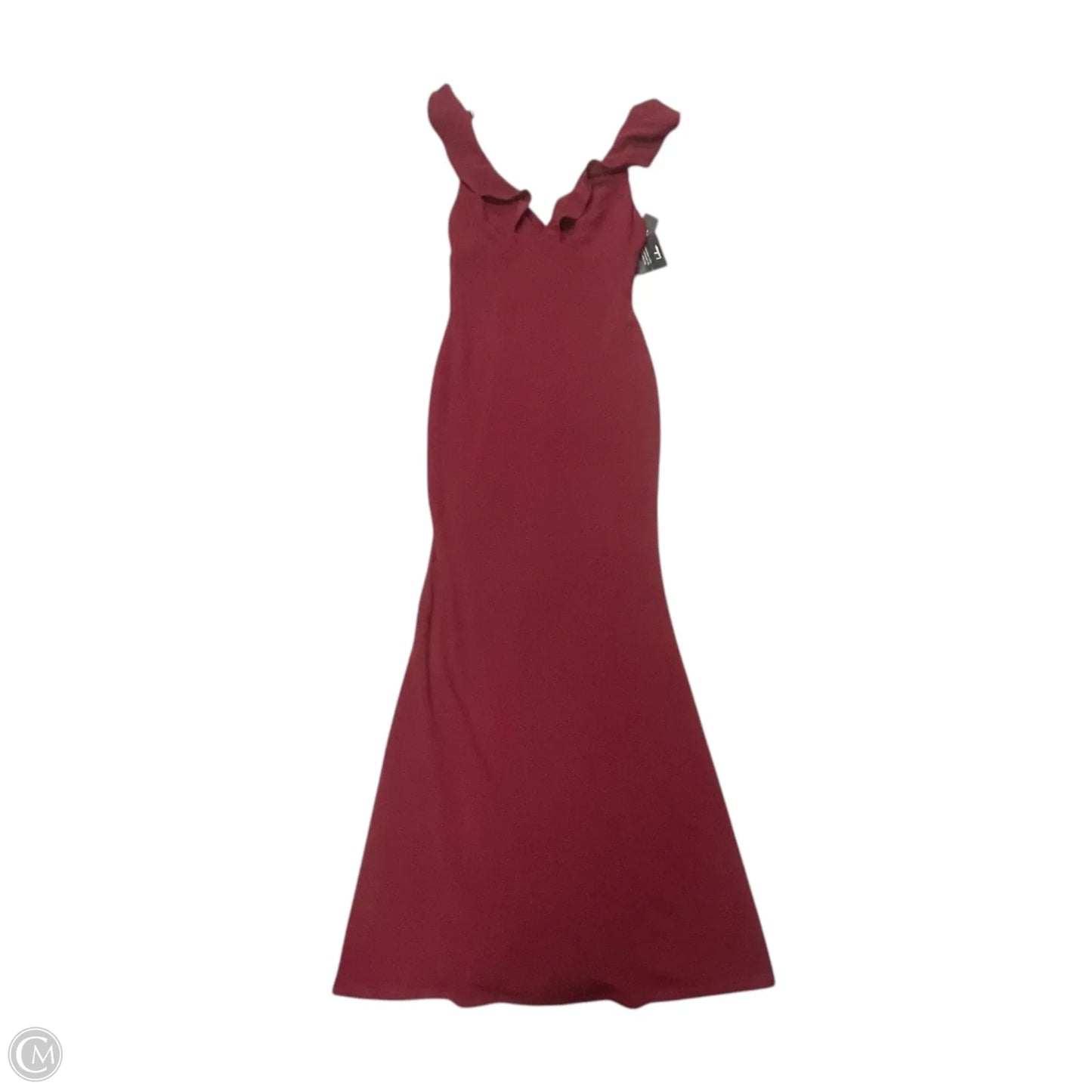 Dress Party Long By Lulus In Red, Size: S