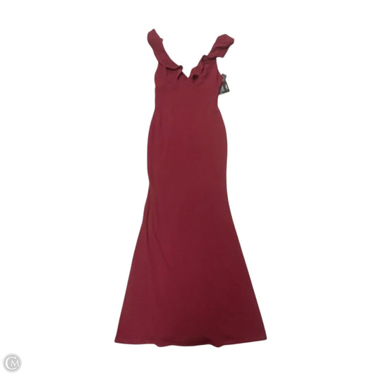 Dress Party Long By Lulus In Red, Size: S