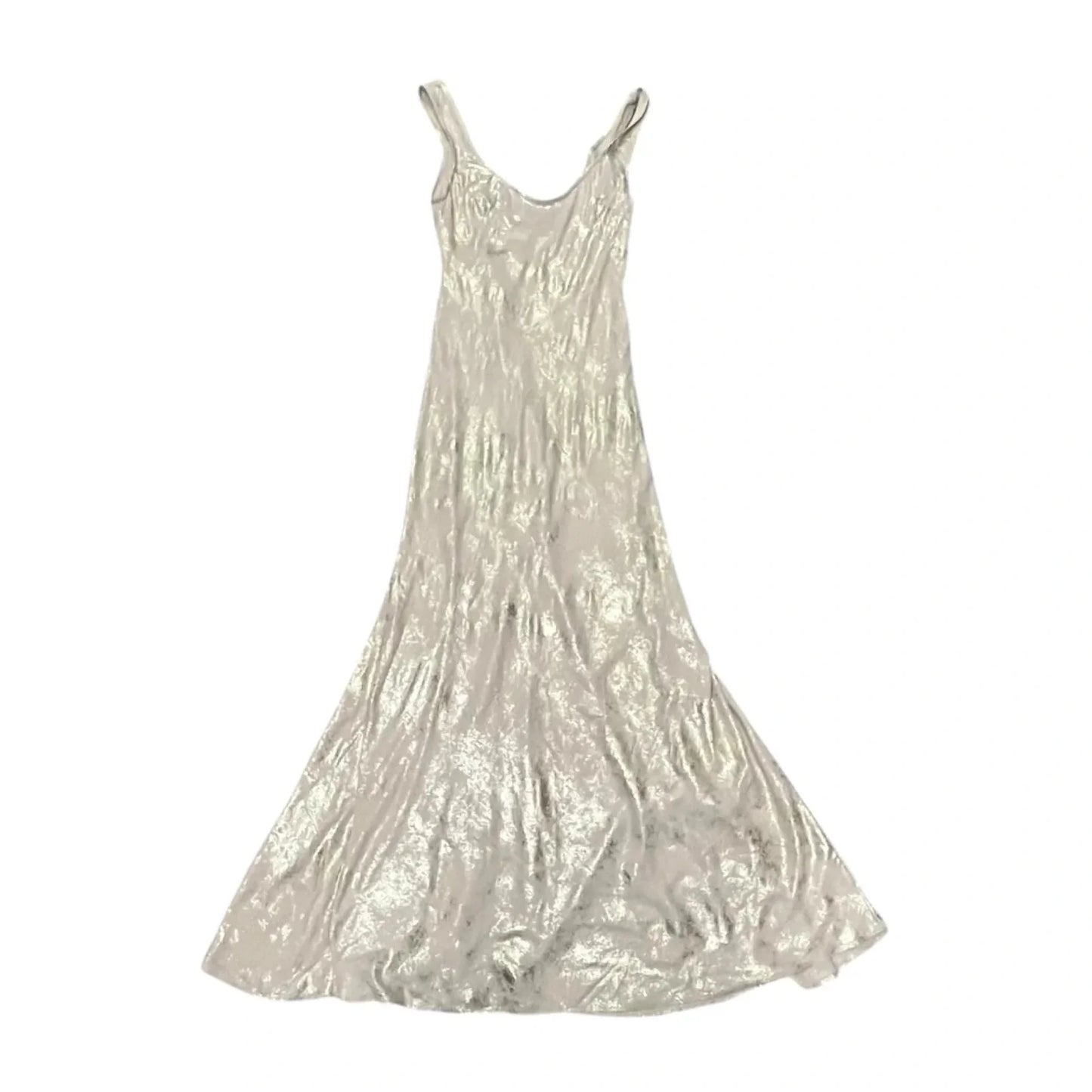 Dress Party Long By Asos In Gold, Size: S