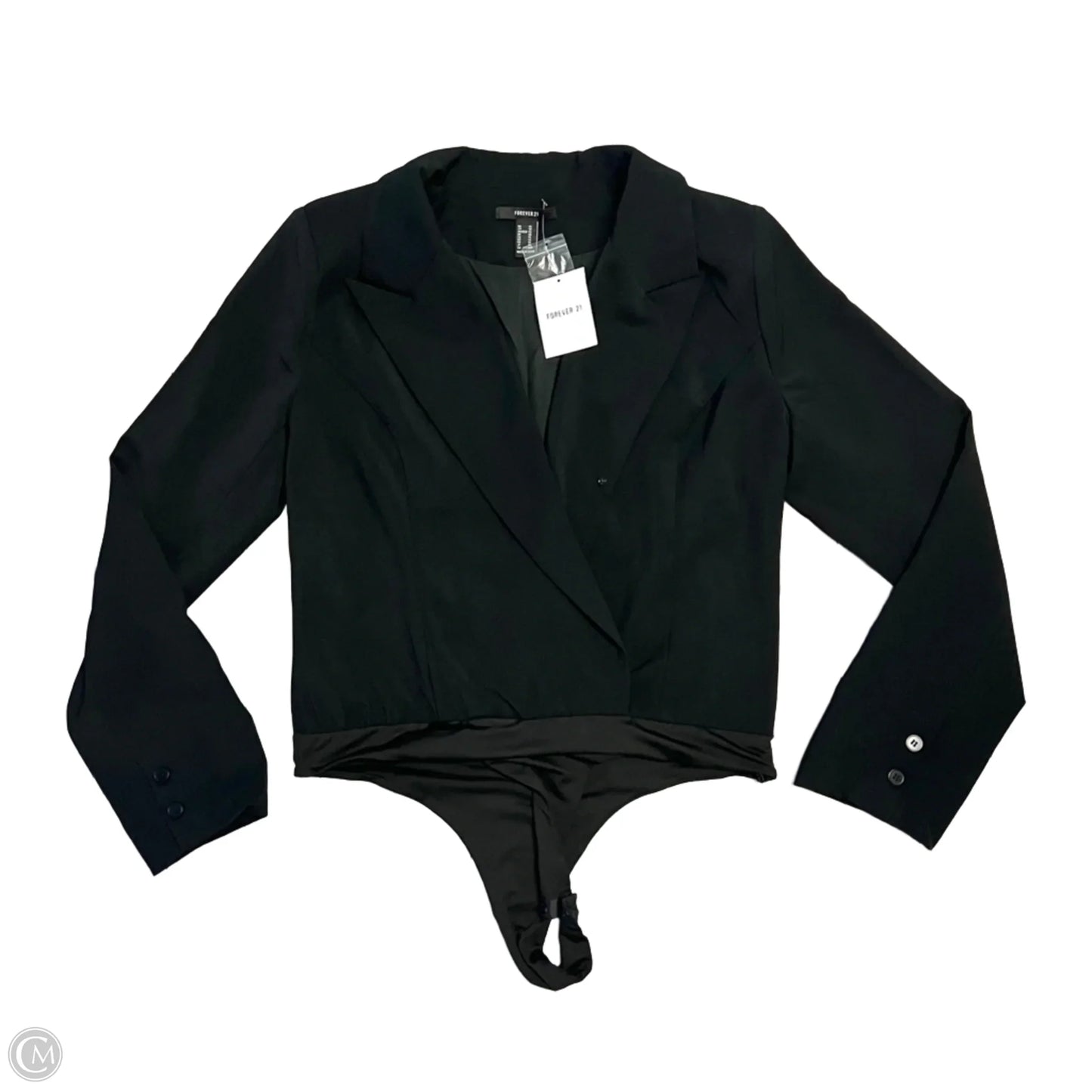 Bodysuit By Forever 21 In Black, Size: Xl