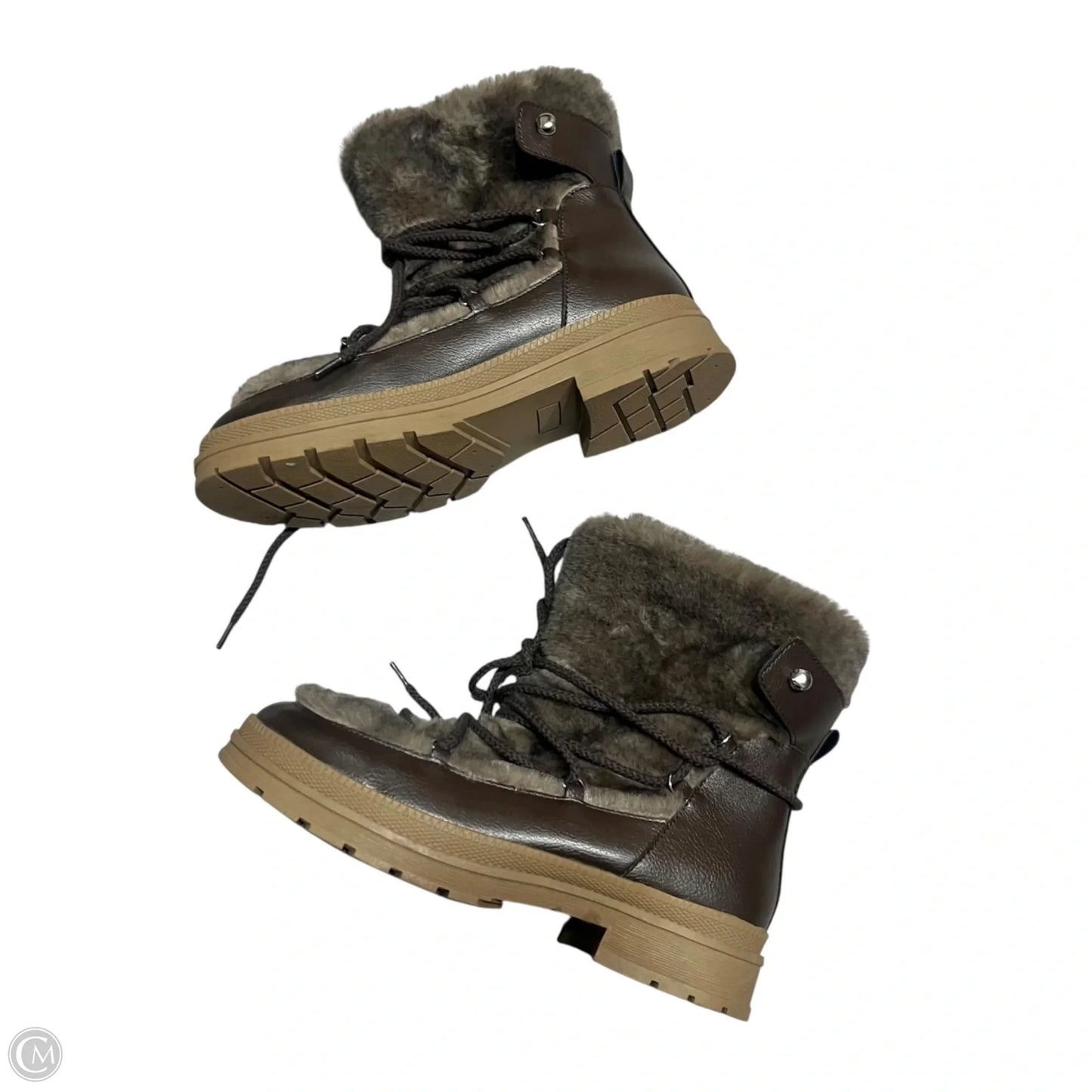 Boots Snow By Steve Madden In Brown, Size: 8.5