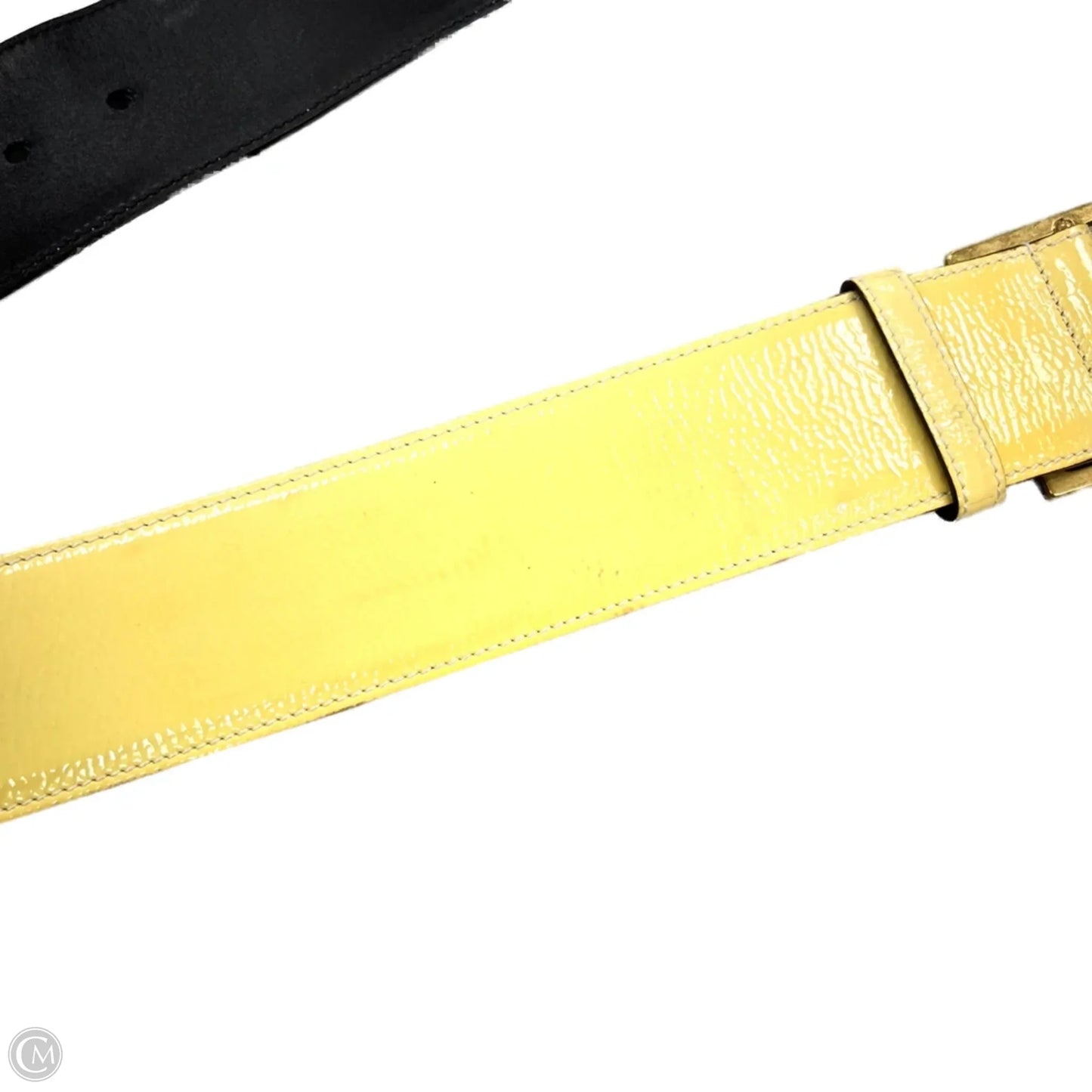 Belt Luxury Designer By Yves Saint Laurent, Size: S