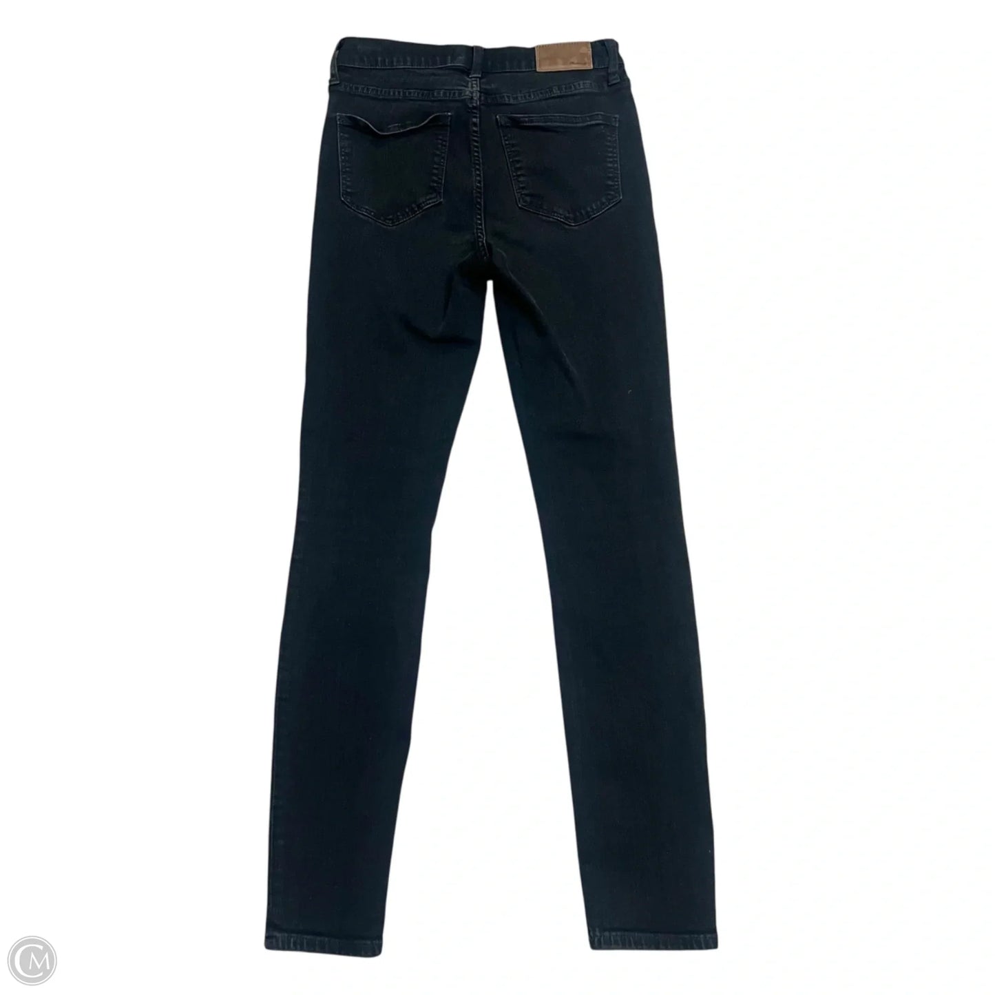 Jeans Skinny By Madewell In Black, Size: 2