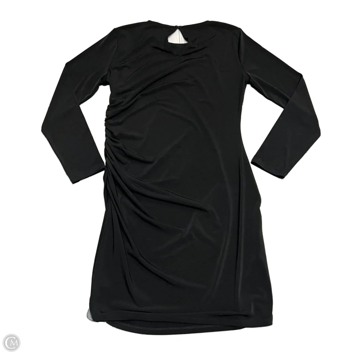 Dress Casual Midi By Michael By Michael Kors In Black, Size: Xl