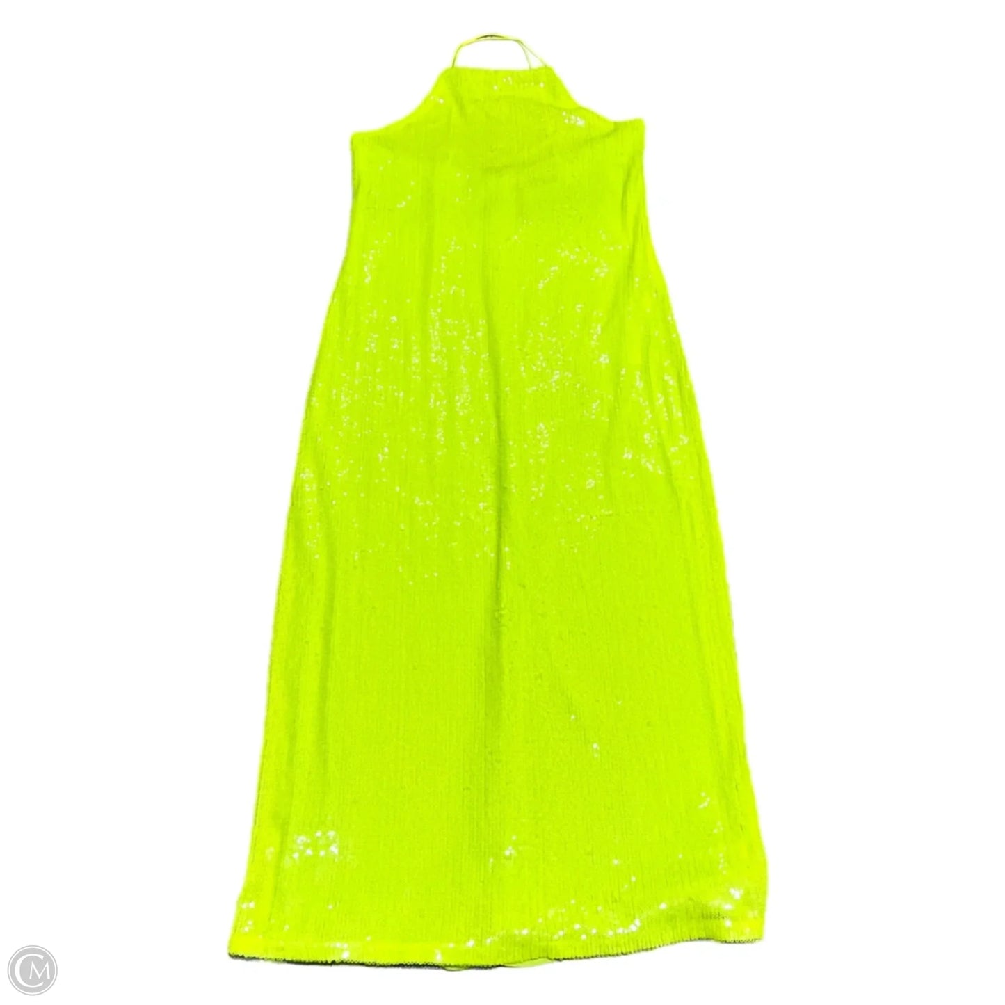 Dress Party Long By Zara In Green, Size: S